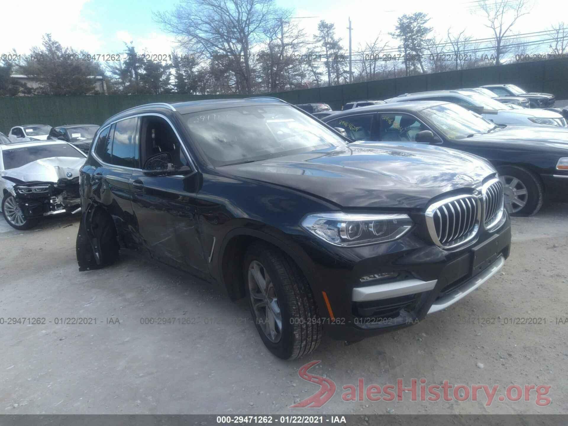 5UXTY3C08L9C63275 2020 BMW X3