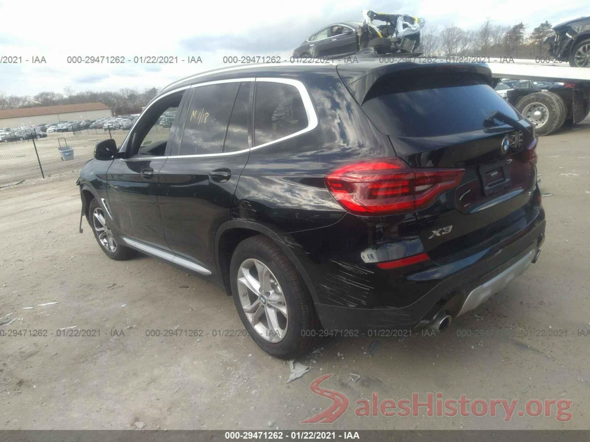 5UXTY3C08L9C63275 2020 BMW X3