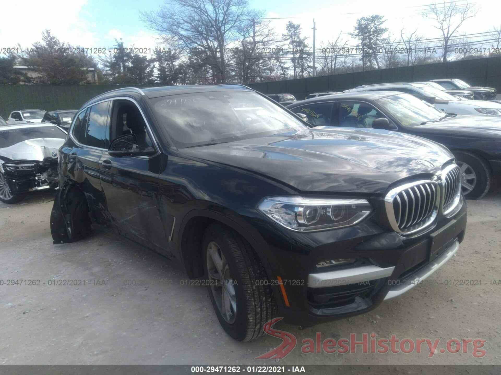 5UXTY3C08L9C63275 2020 BMW X3