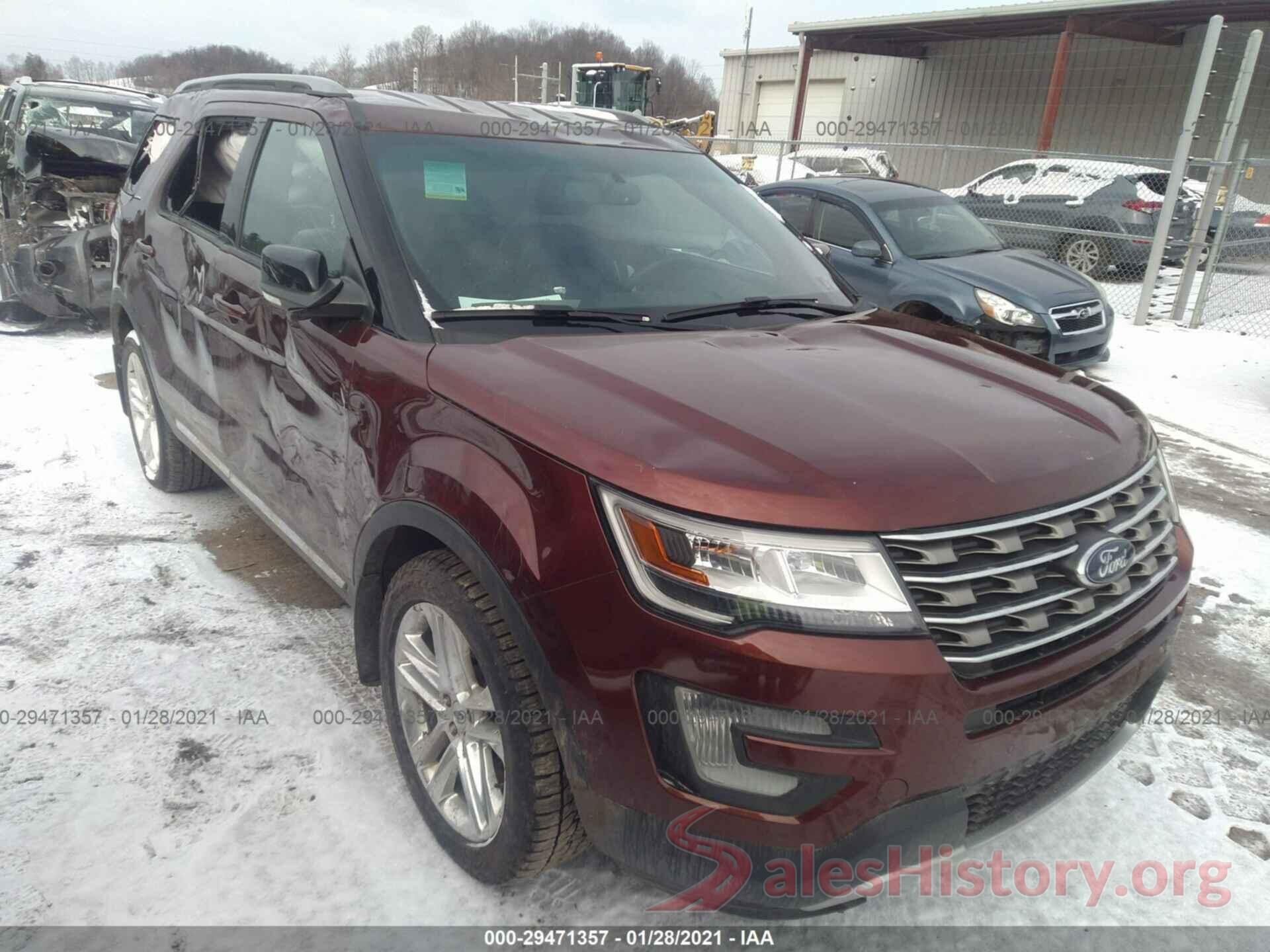 1FM5K8D83GGD00496 2016 FORD EXPLORER