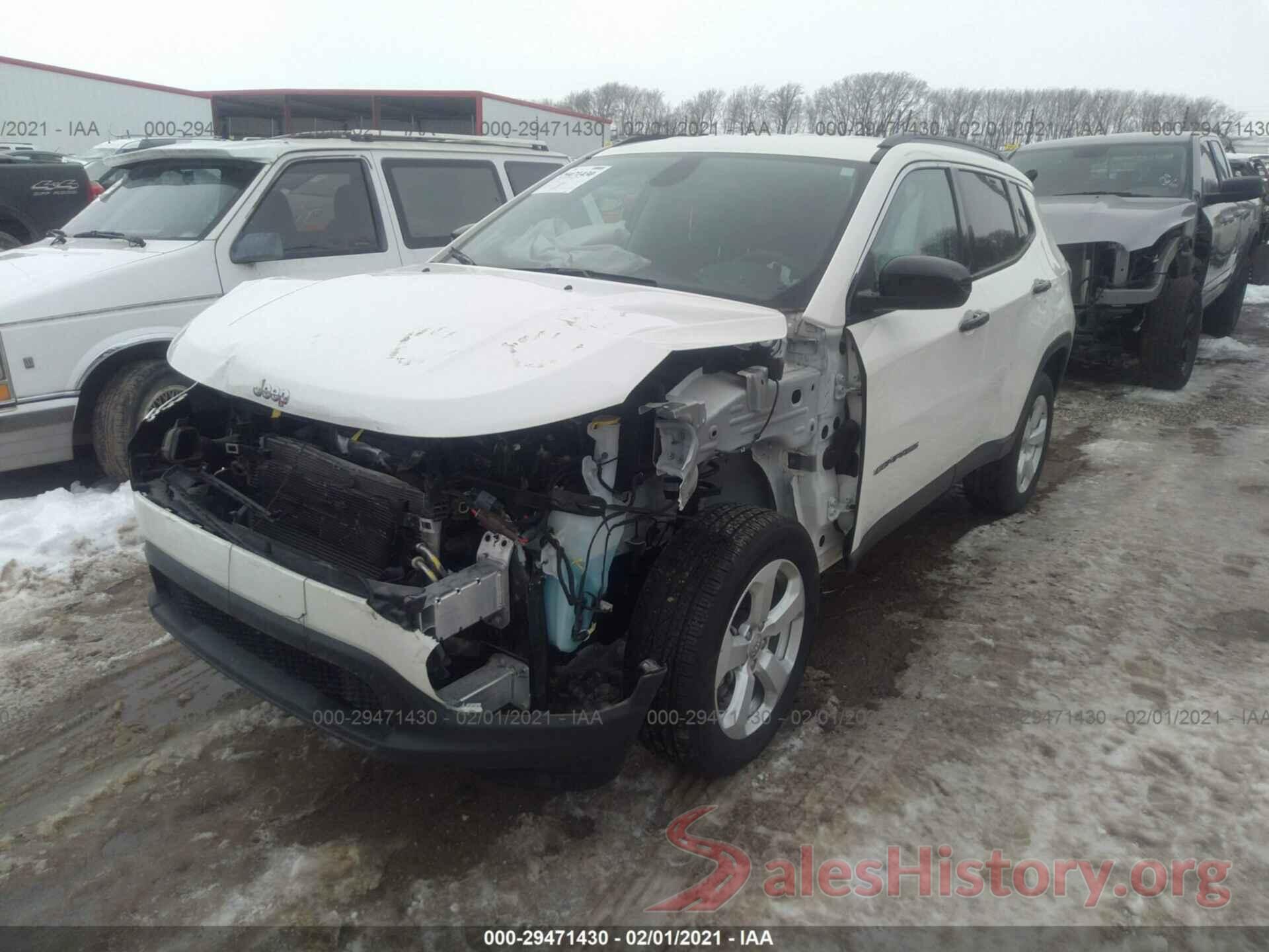 3C4NJDBB4KT761015 2019 JEEP COMPASS