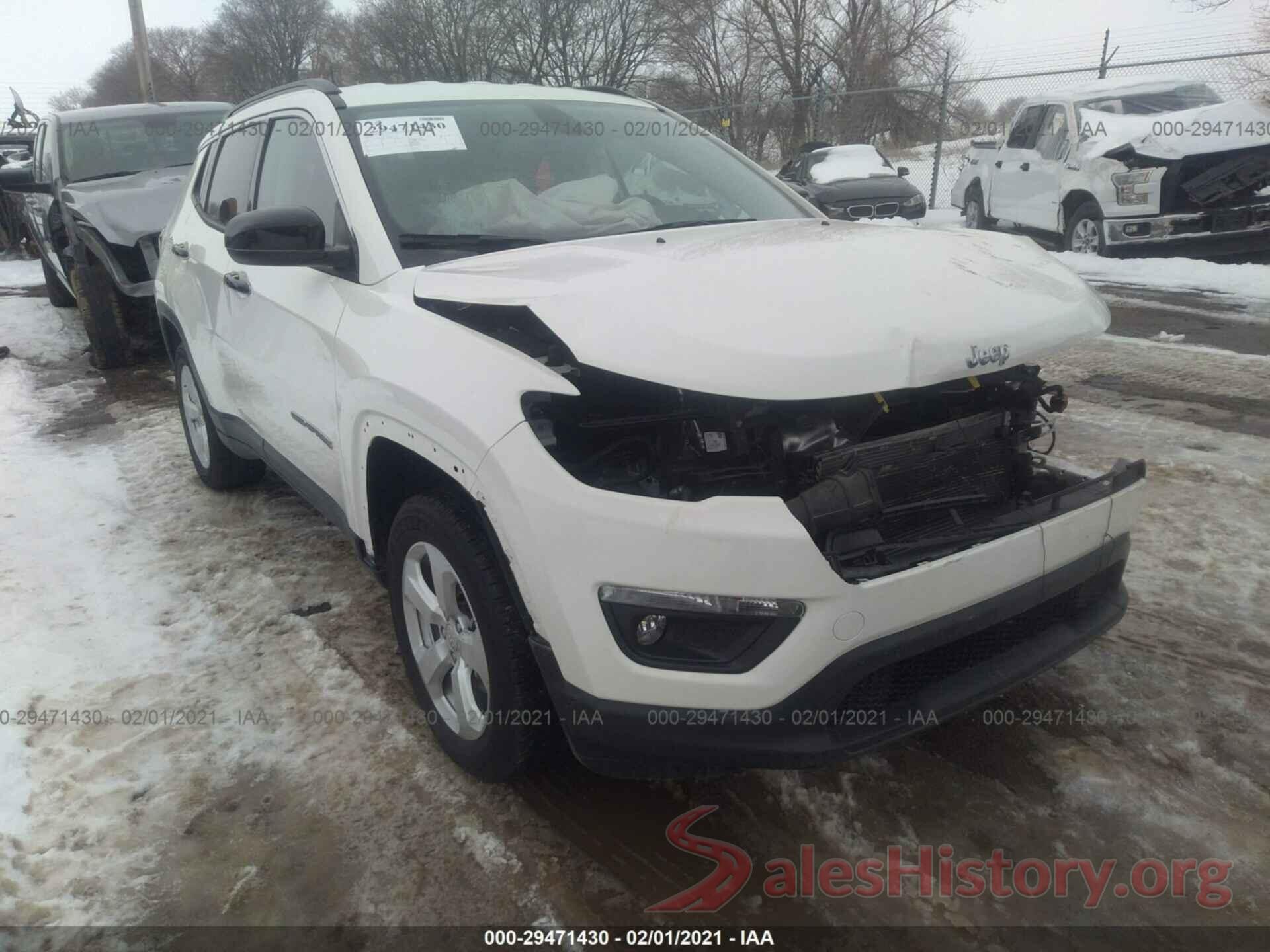 3C4NJDBB4KT761015 2019 JEEP COMPASS