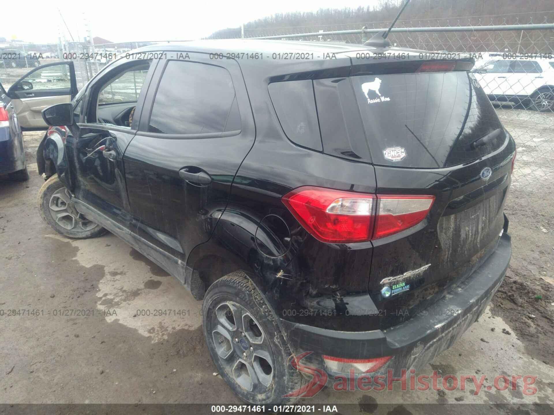 MAJ6S3FL3LC346897 2020 FORD ECOSPORT