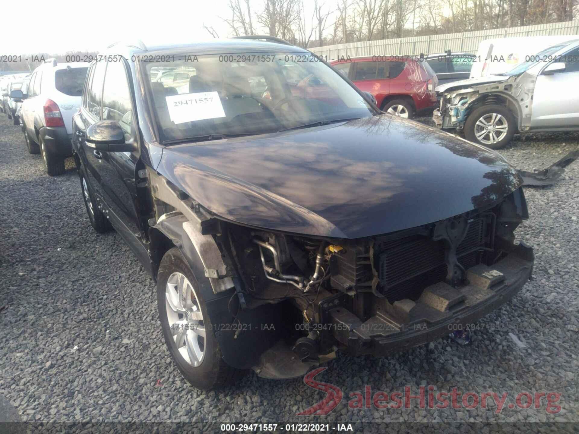 WVGBV7AX3GW001774 2016 VOLKSWAGEN TIGUAN