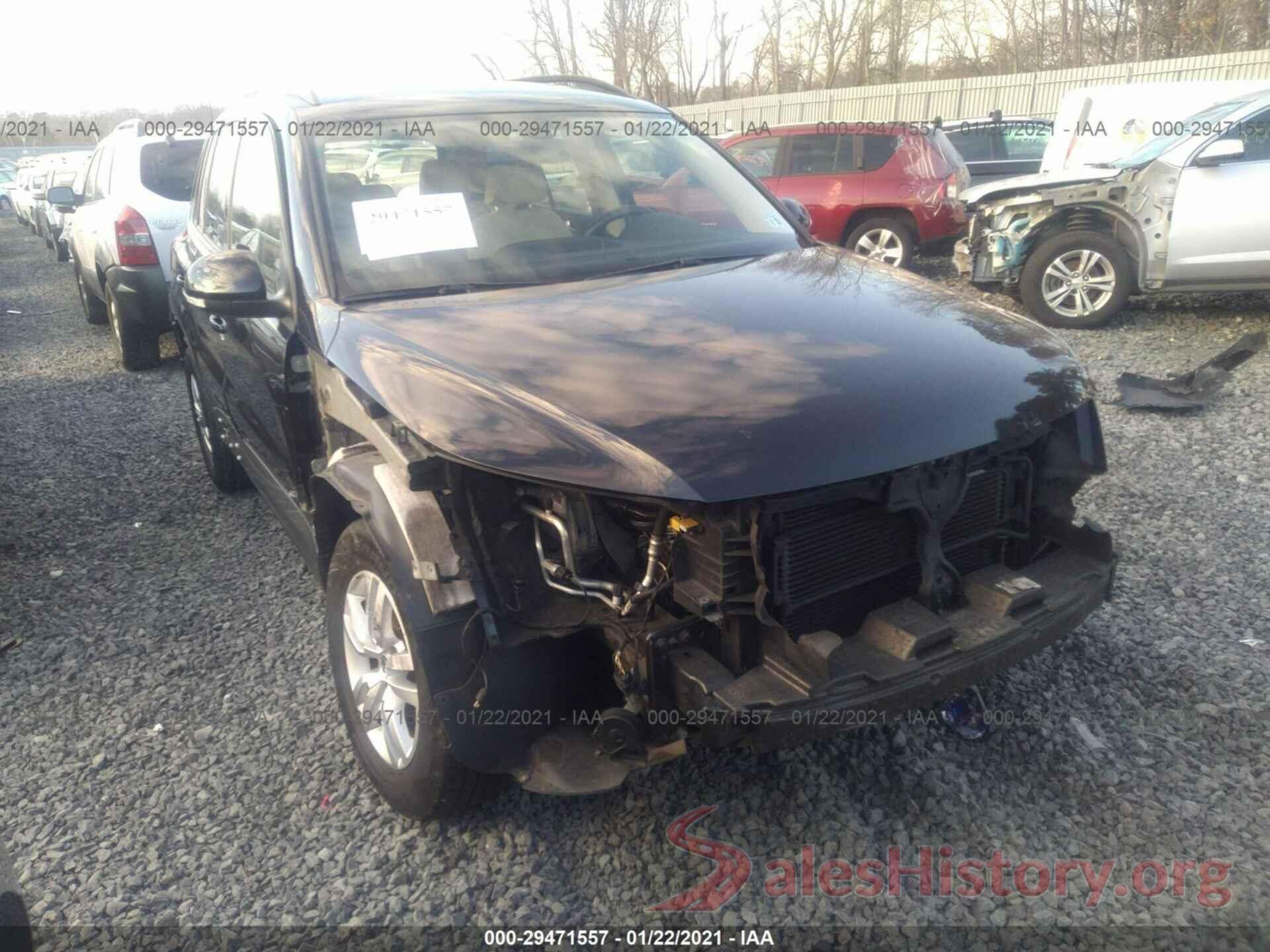 WVGBV7AX3GW001774 2016 VOLKSWAGEN TIGUAN