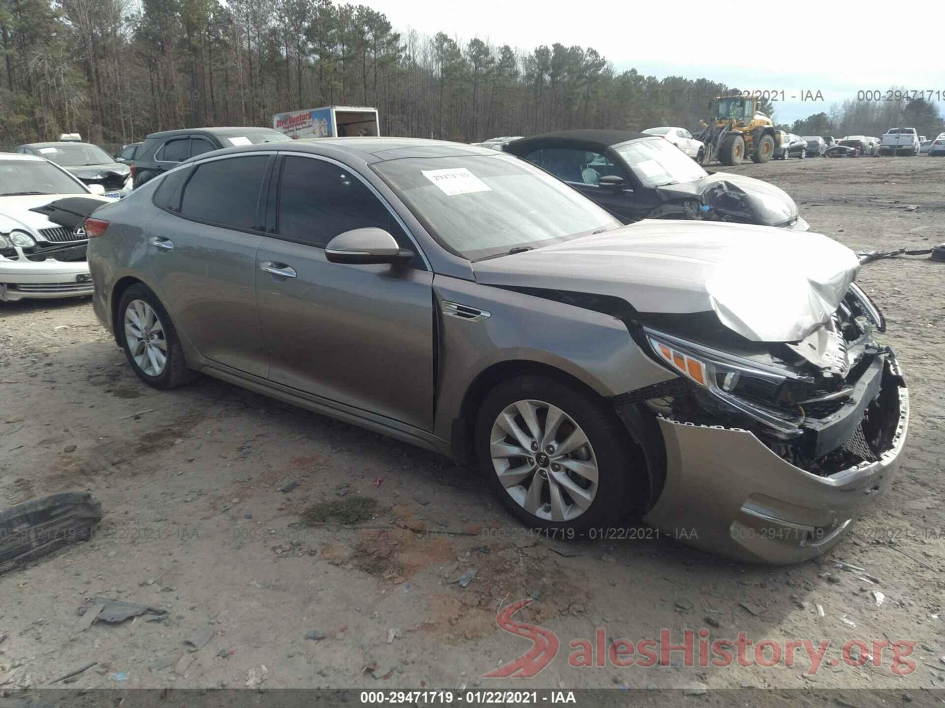 5XXGU4L3XGG086989 2016 KIA OPTIMA