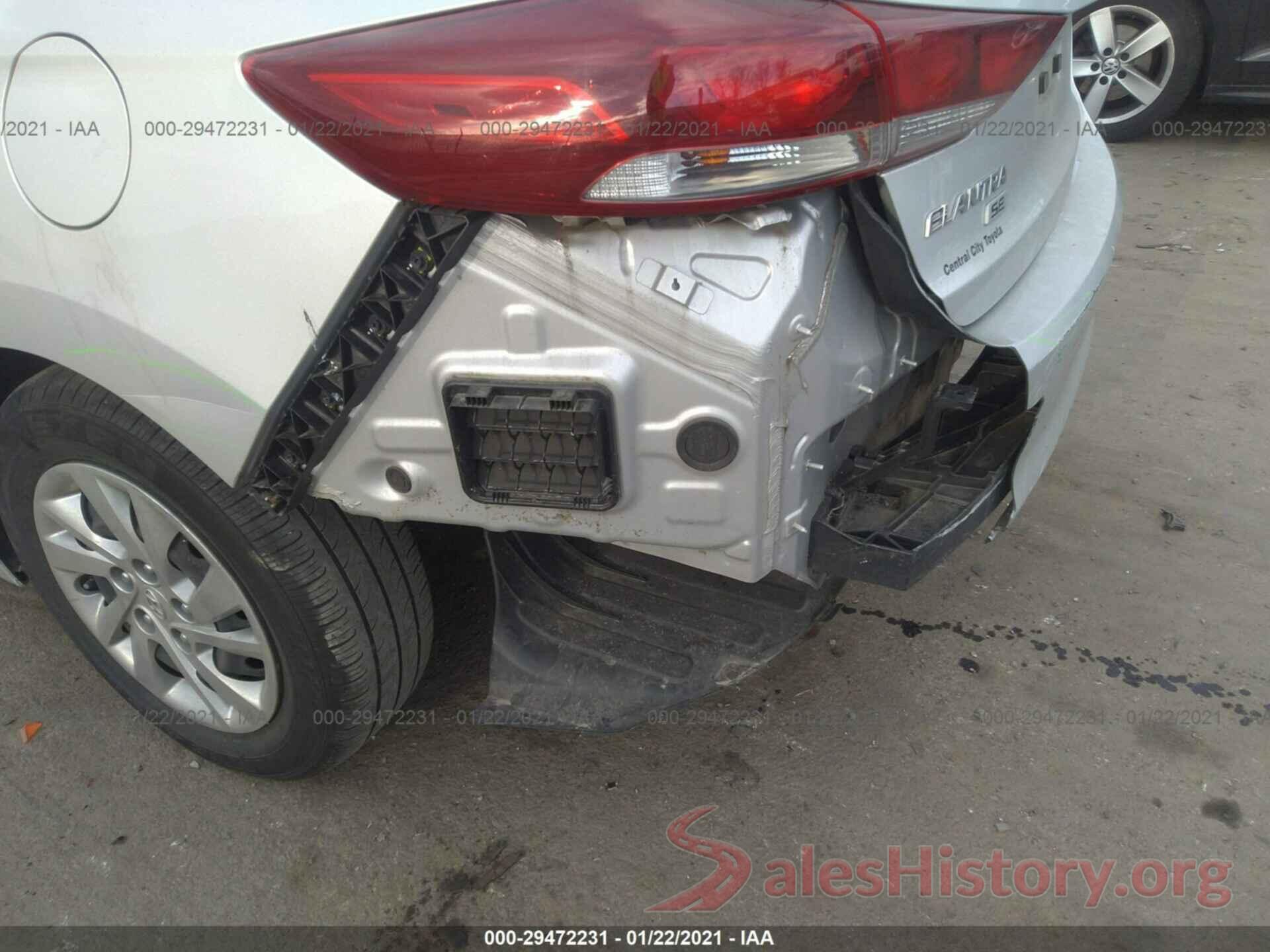 KMHD74LF1JU508259 2018 HYUNDAI ELANTRA