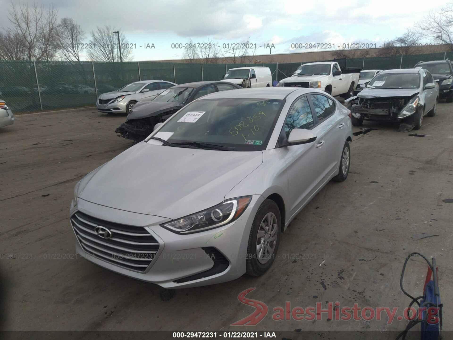 KMHD74LF1JU508259 2018 HYUNDAI ELANTRA