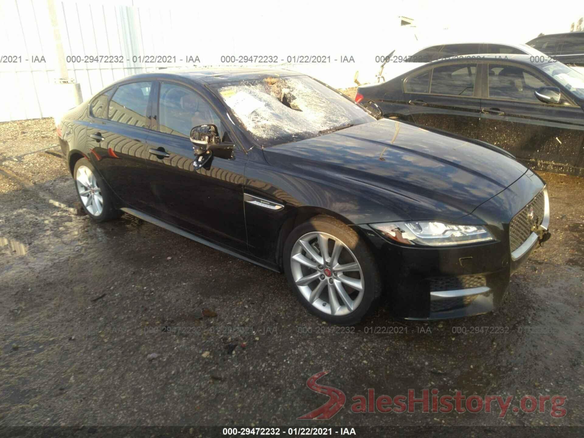 SAJBF4BV4GCY04156 2016 JAGUAR XF