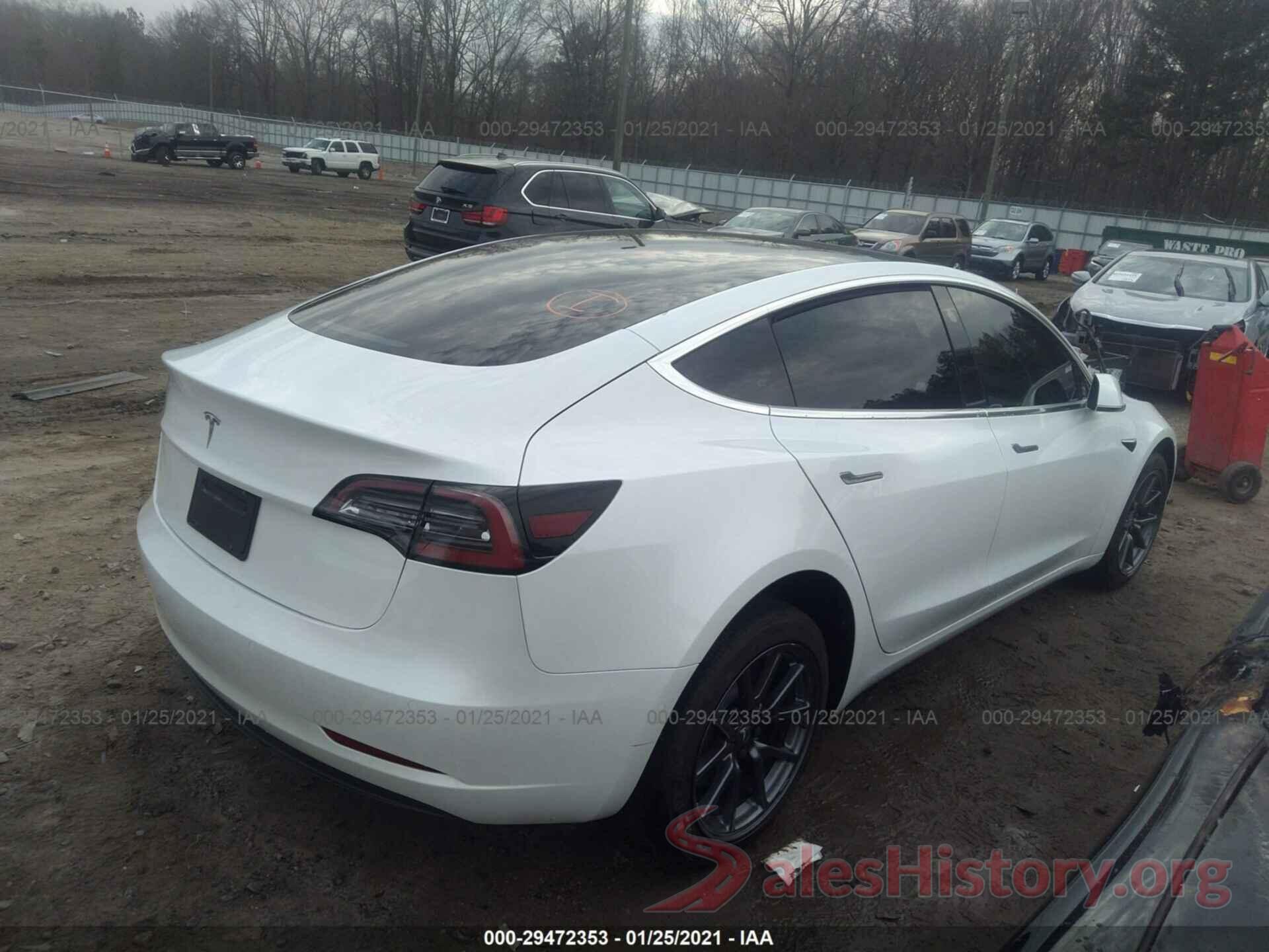 5YJ3E1EA0LF598960 2020 TESLA MODEL 3