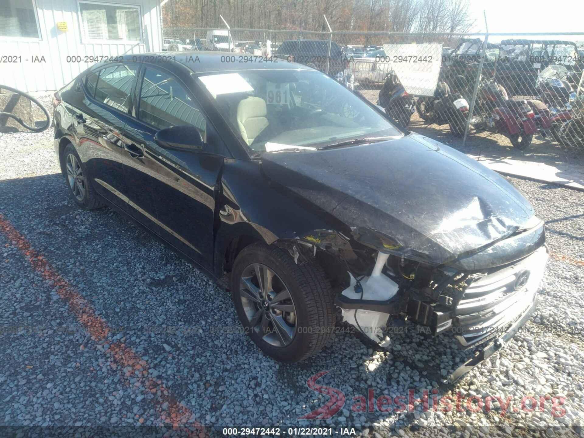 5NPD84LF8JH228074 2018 HYUNDAI ELANTRA