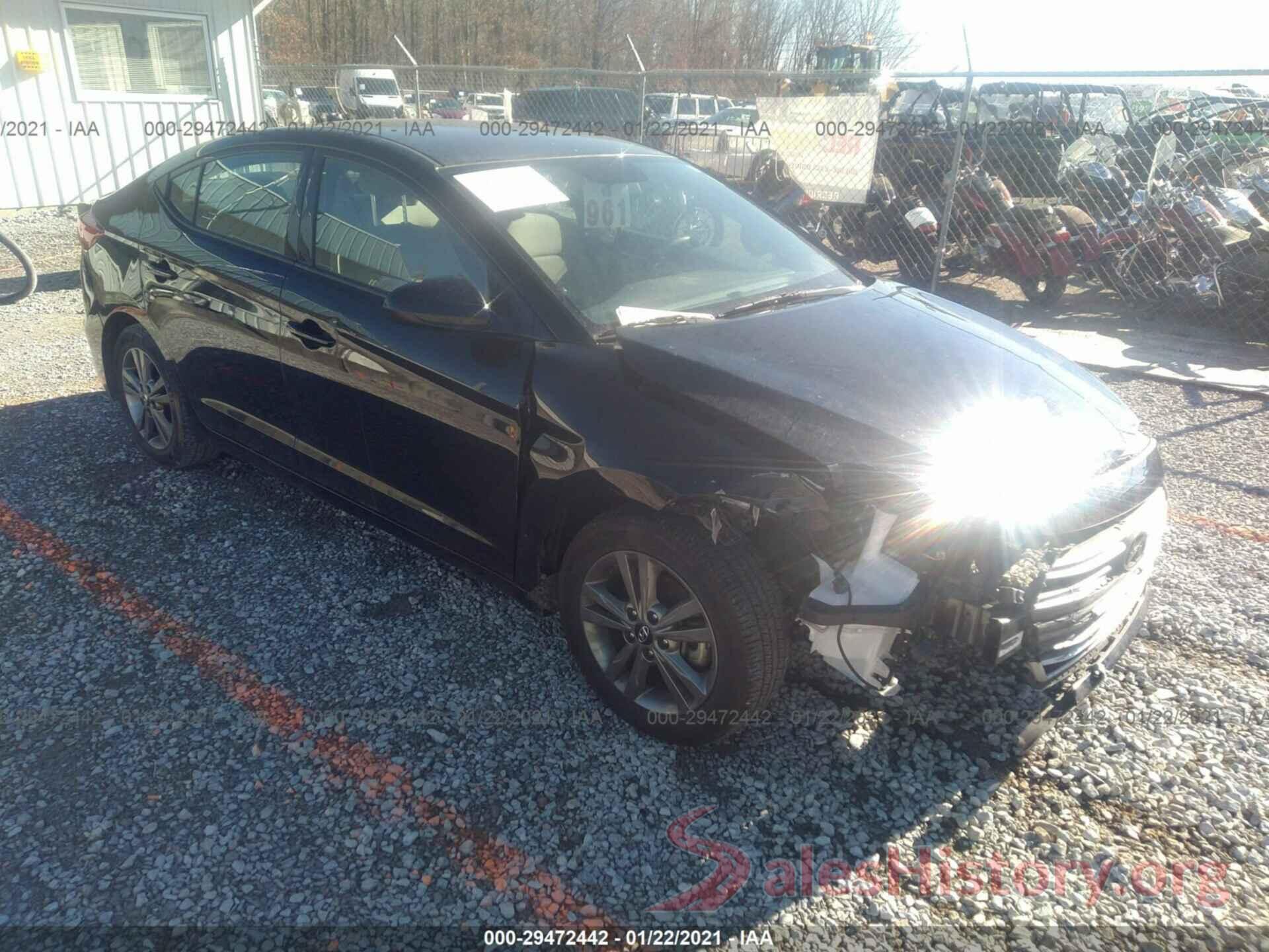 5NPD84LF8JH228074 2018 HYUNDAI ELANTRA