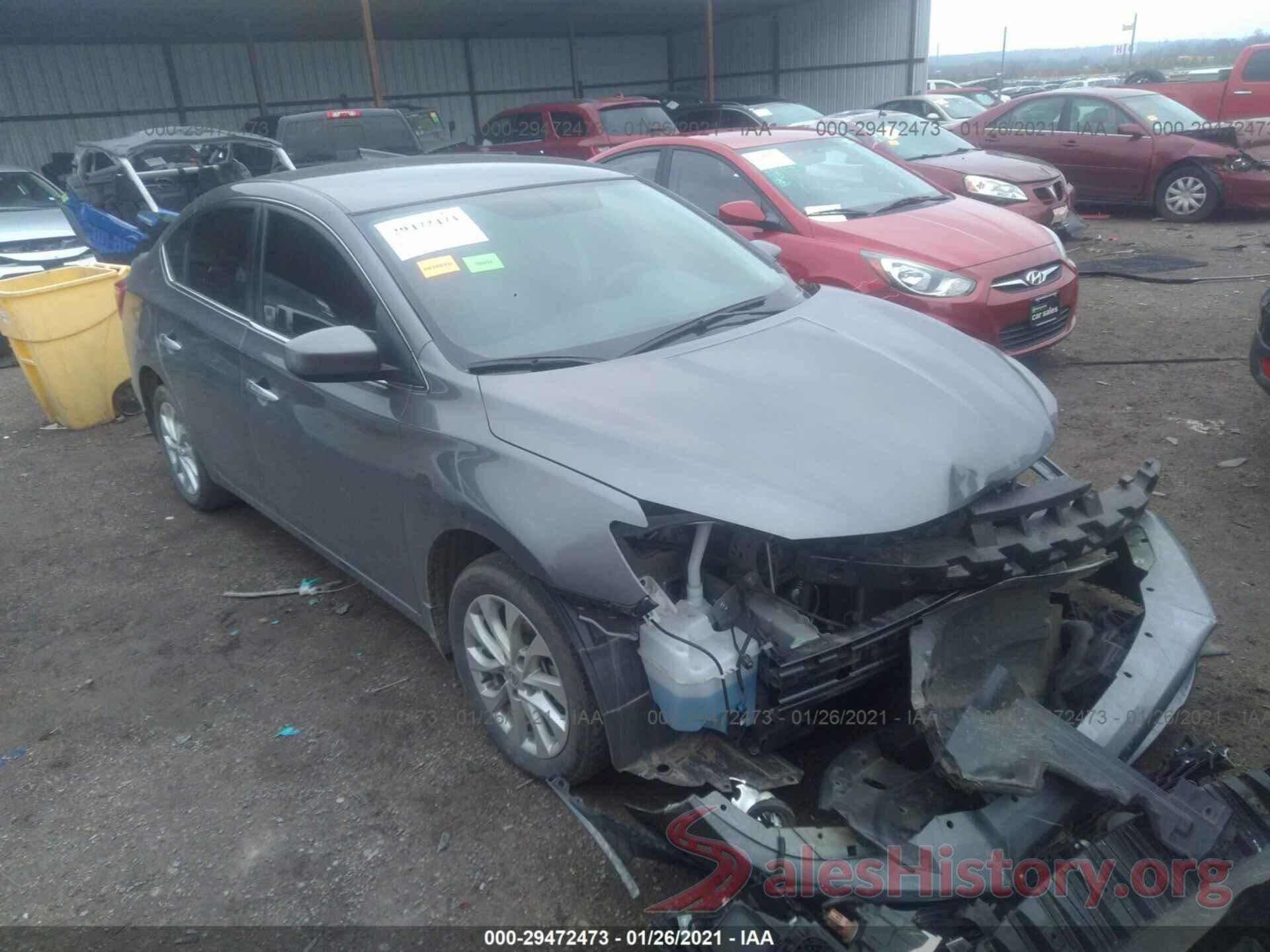 3N1AB7AP7KY295175 2019 NISSAN SENTRA