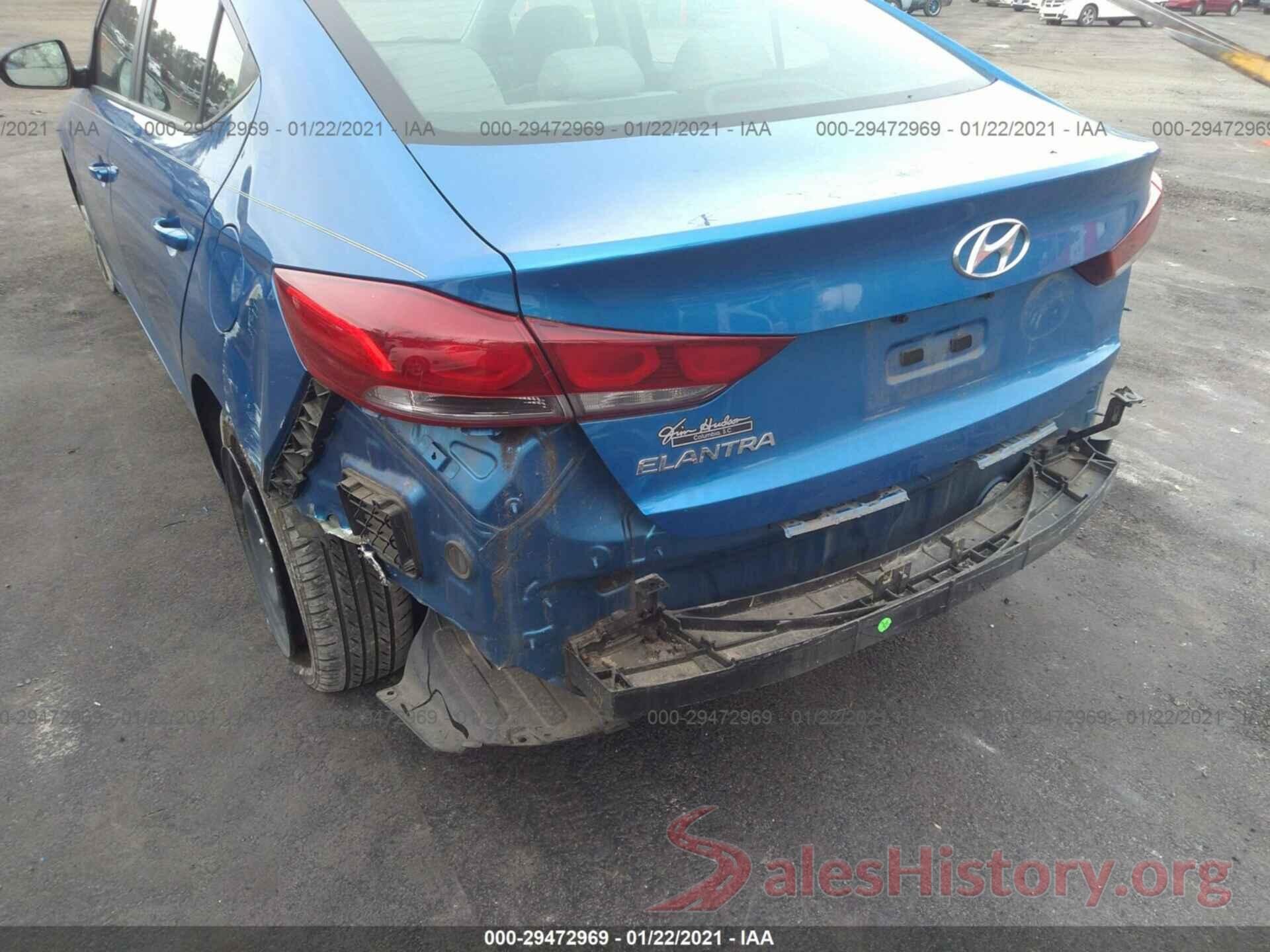 5NPD84LF6HH010855 2017 HYUNDAI ELANTRA