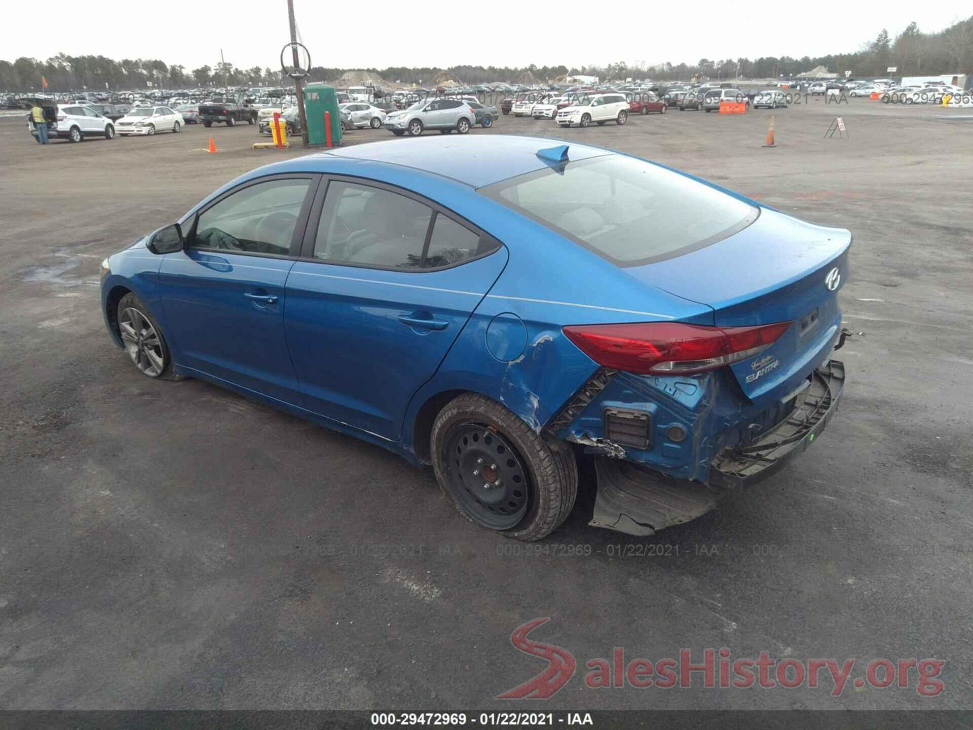 5NPD84LF6HH010855 2017 HYUNDAI ELANTRA