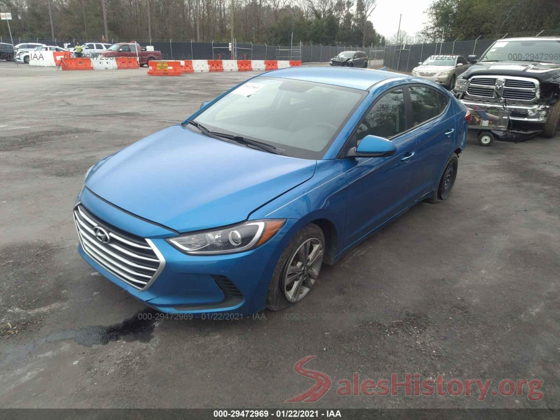 5NPD84LF6HH010855 2017 HYUNDAI ELANTRA