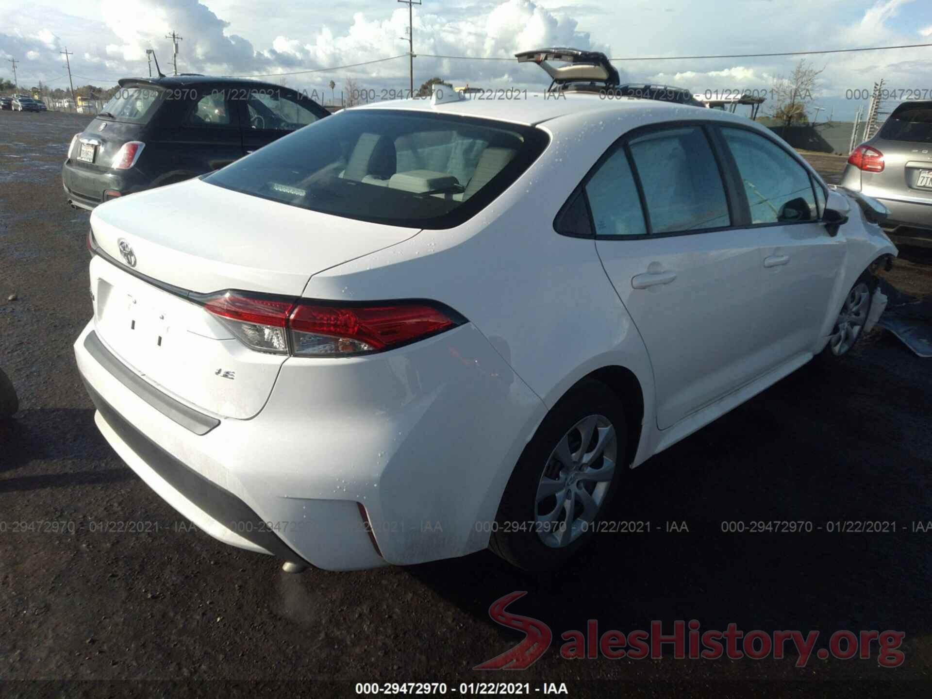 5YFEPRAE5LP122265 2020 TOYOTA COROLLA