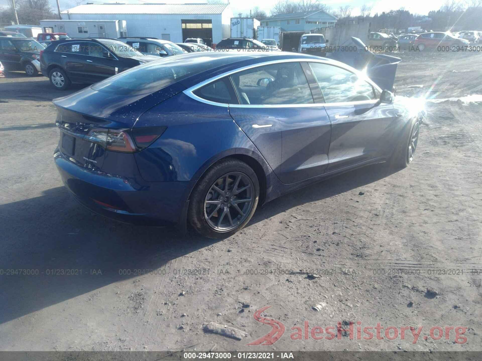 5YJ3E1EBXLF617264 2020 TESLA MODEL 3