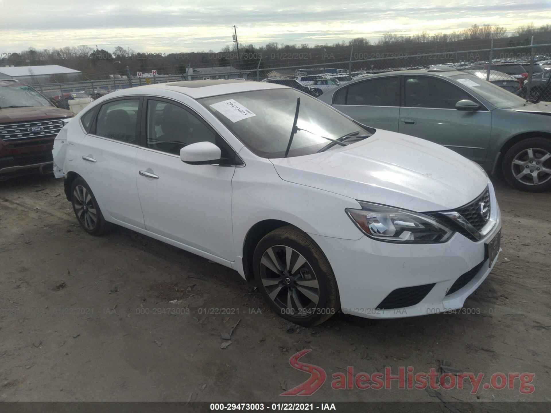 3N1AB7AP6KY311768 2019 NISSAN SENTRA