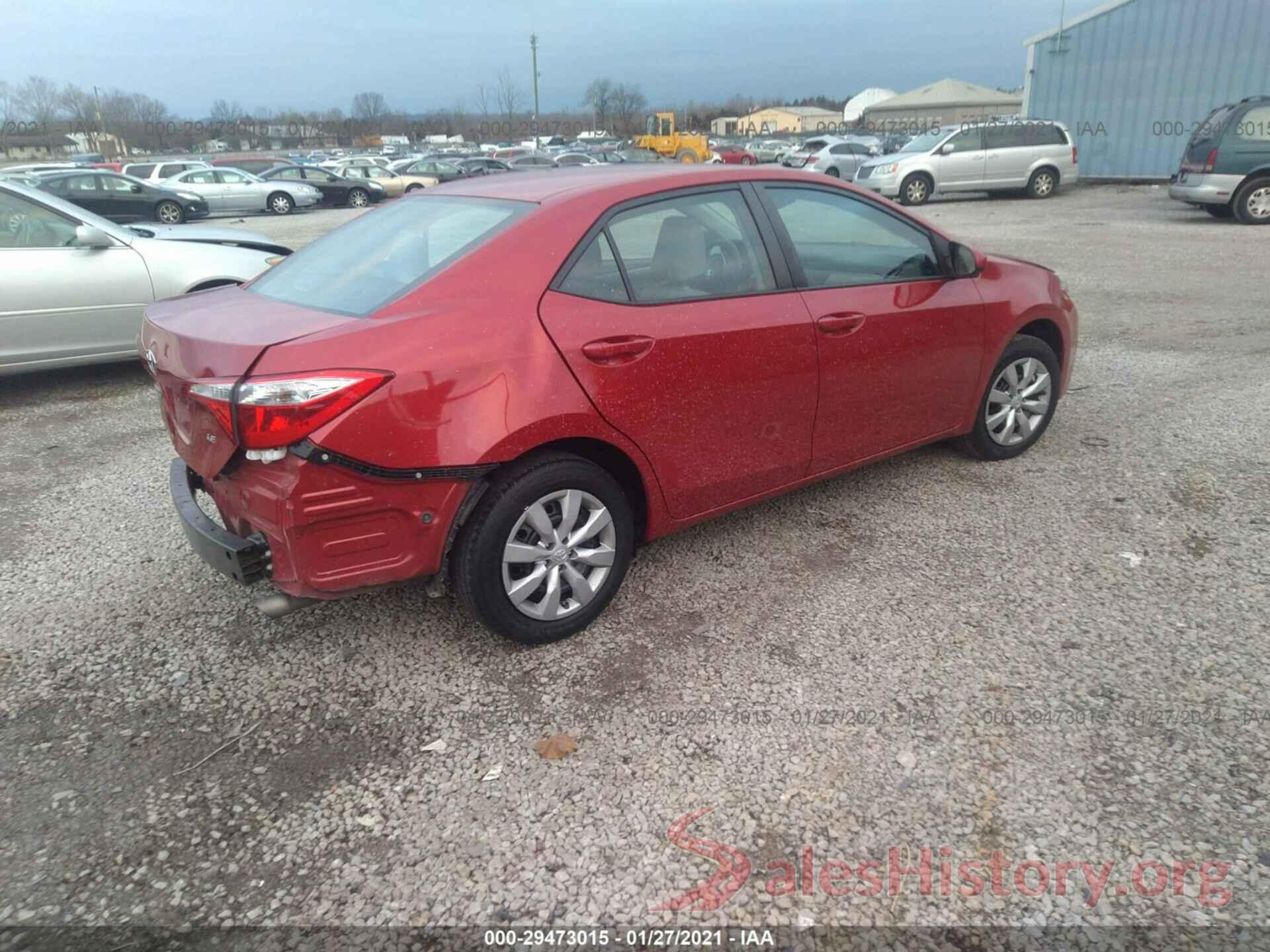 5YFBURHE9GP522790 2016 TOYOTA COROLLA