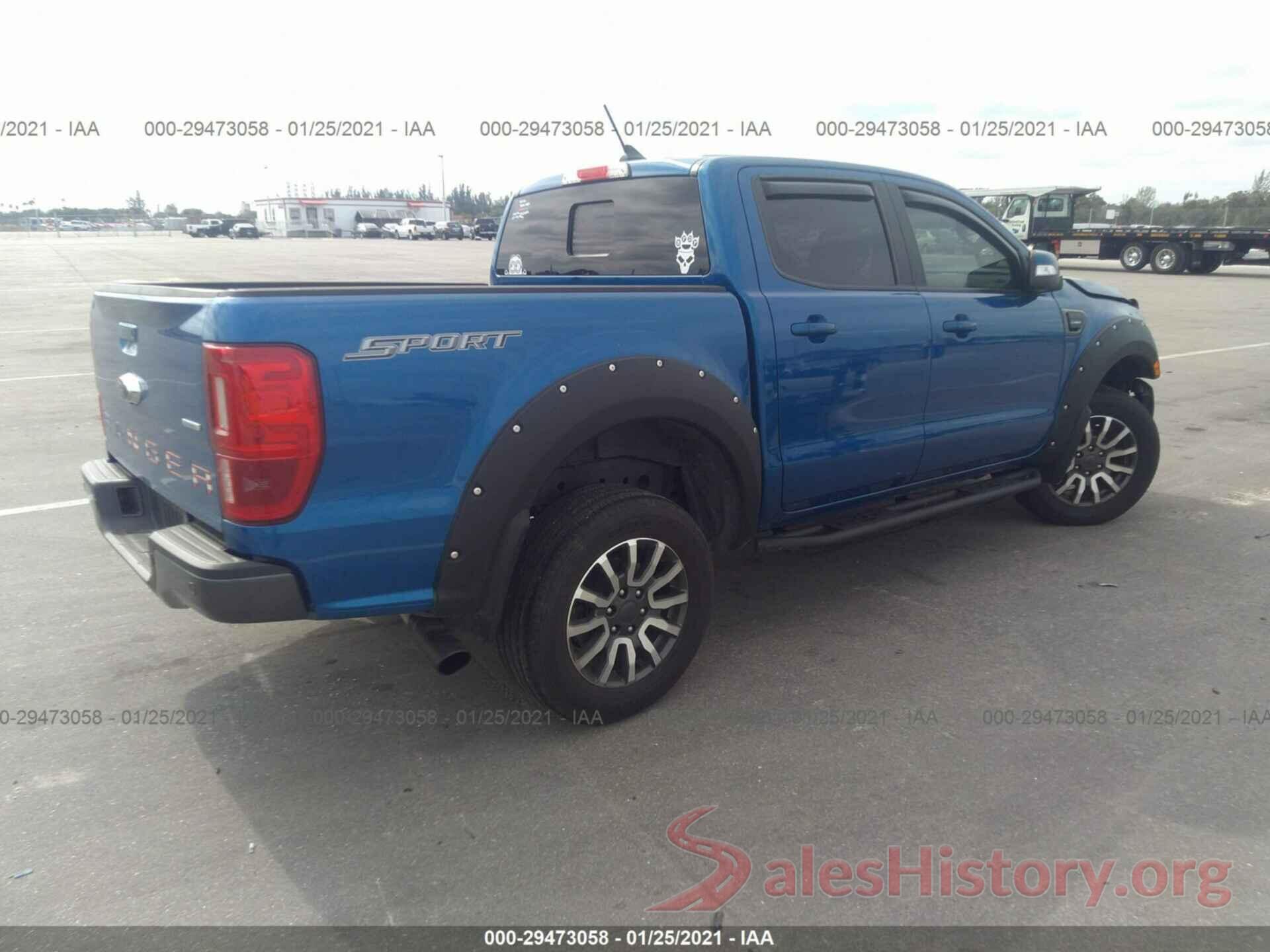 1FTER4EH6KLA14620 2019 FORD RANGER