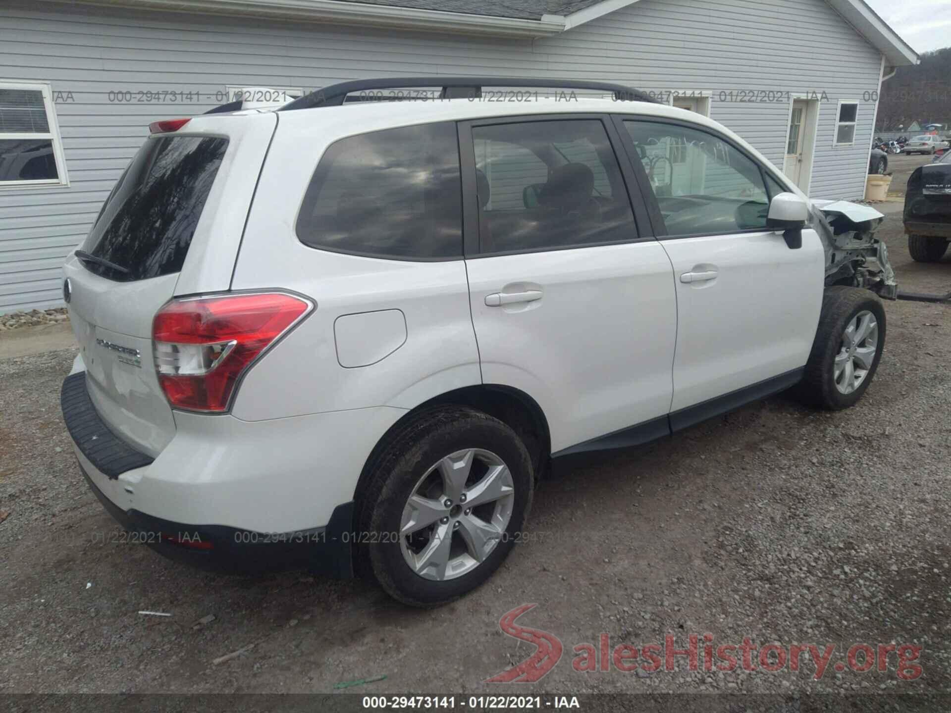 JF2SJAFCXGH422688 2016 SUBARU FORESTER