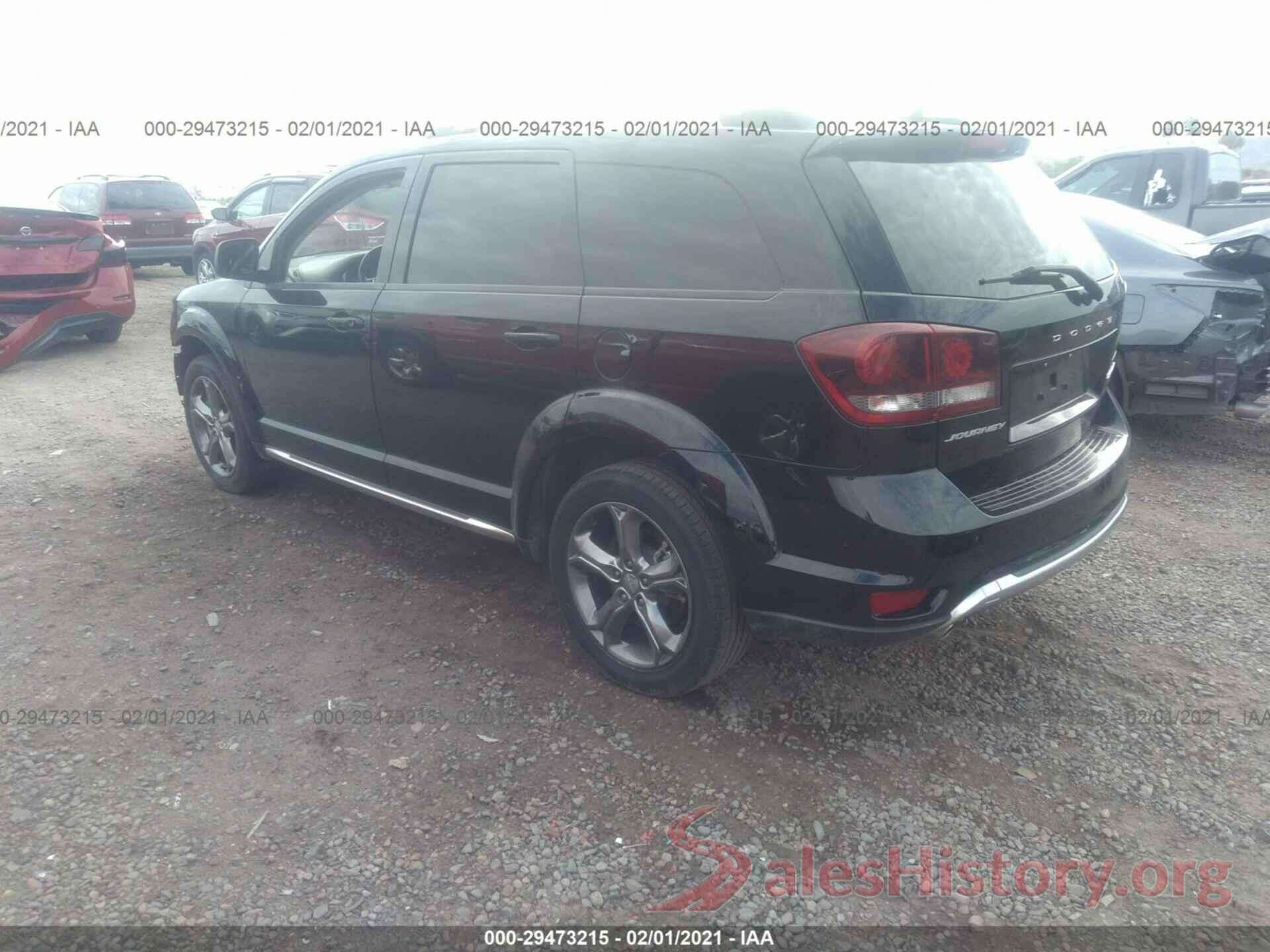 3C4PDCGG0HT533567 2017 DODGE JOURNEY