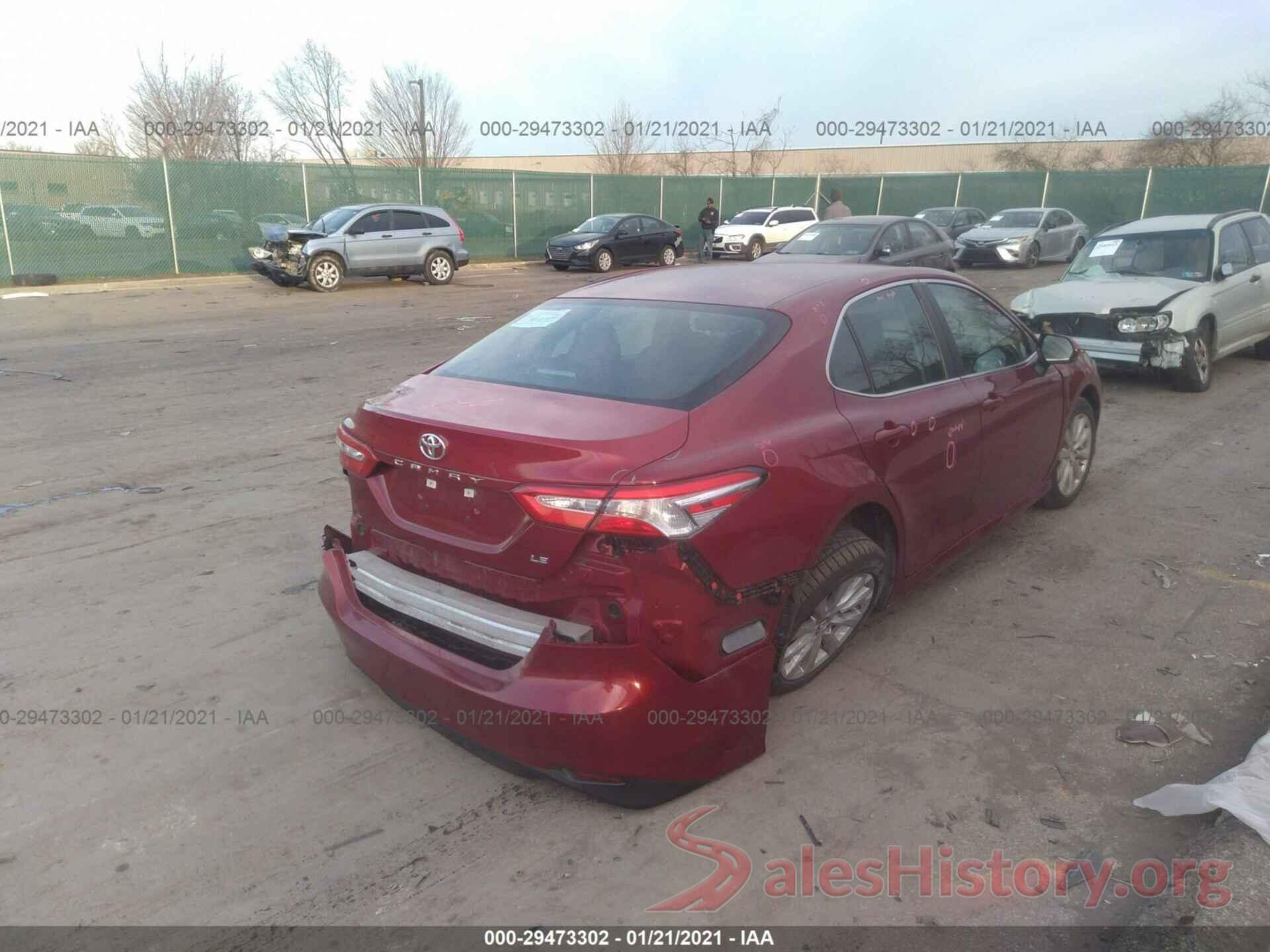 4T1B11HK2JU591701 2018 TOYOTA CAMRY