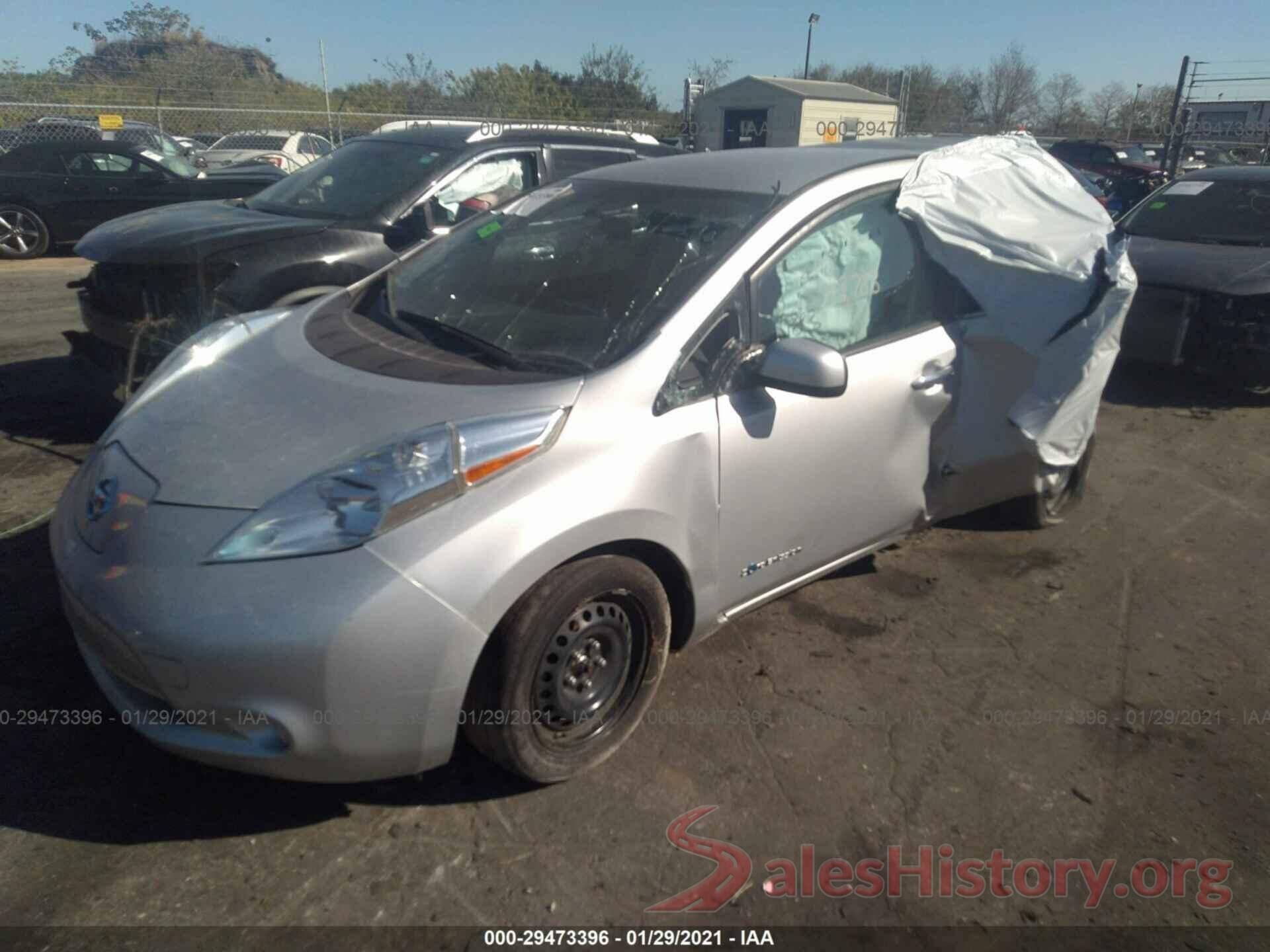 1N4BZ0CP6HC301119 2017 NISSAN LEAF