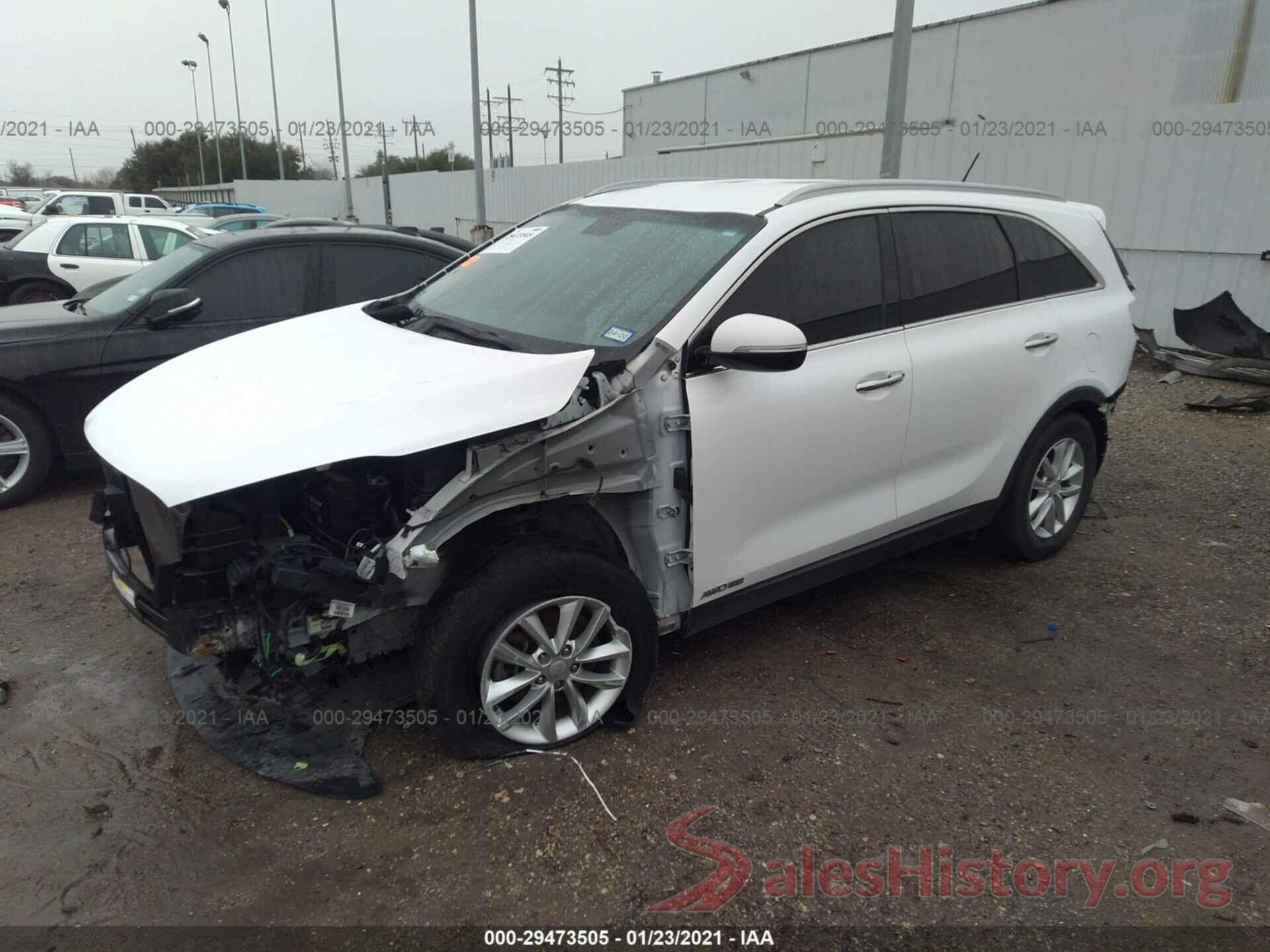 5XYPGDA59JG350699 2018 KIA SORENTO