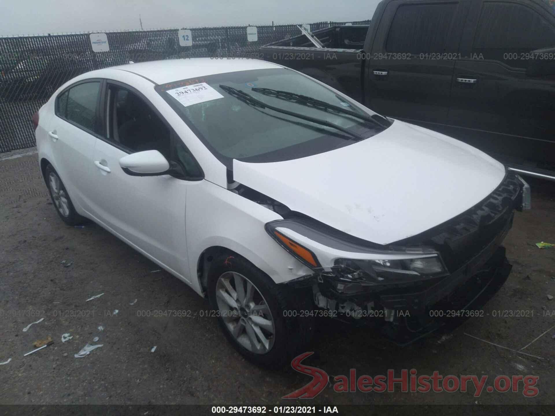 3KPFL4A74HE145100 2017 KIA FORTE