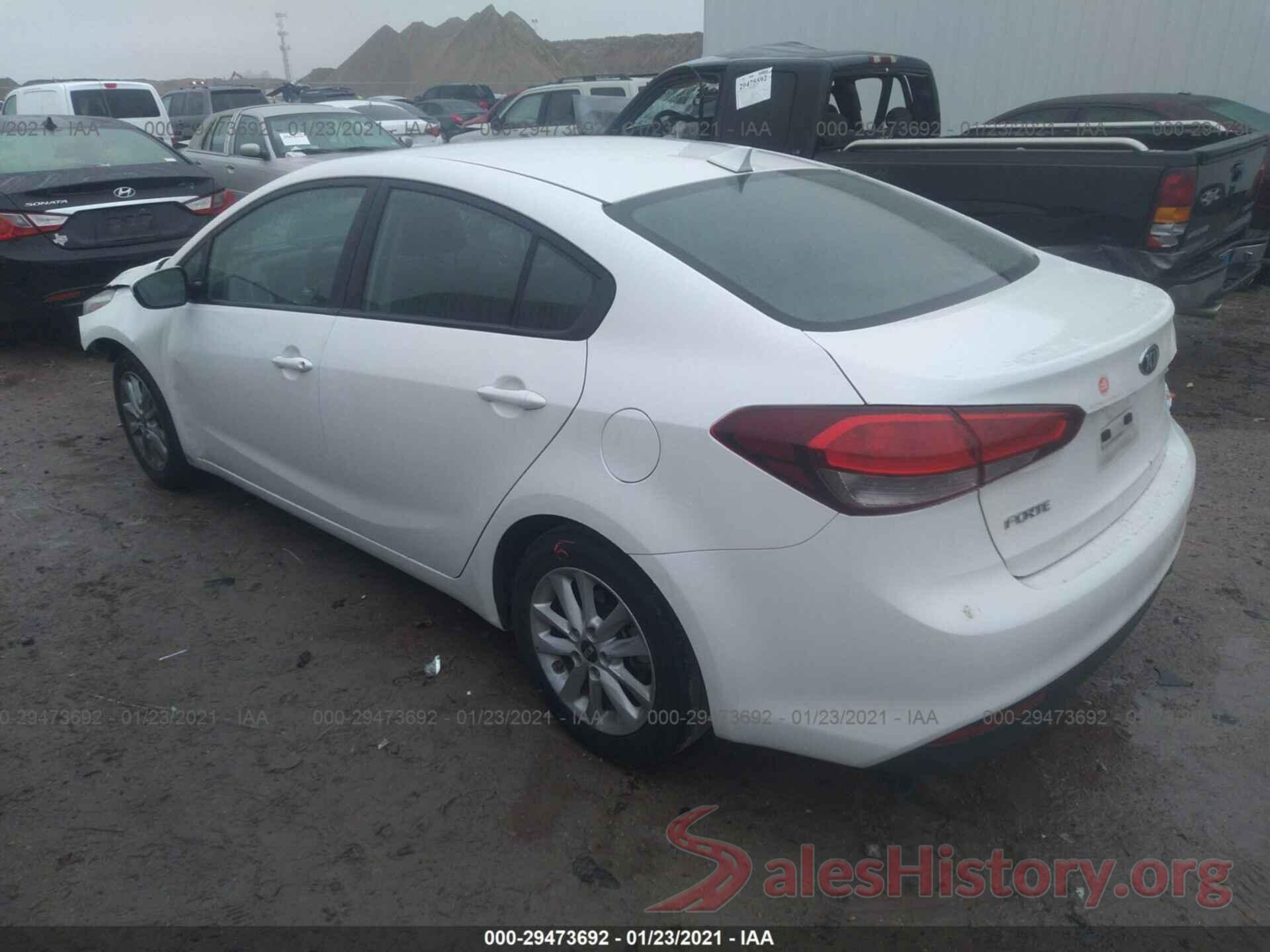 3KPFL4A74HE145100 2017 KIA FORTE