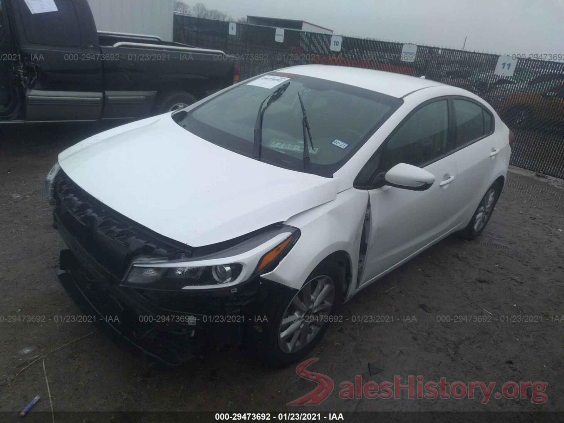 3KPFL4A74HE145100 2017 KIA FORTE