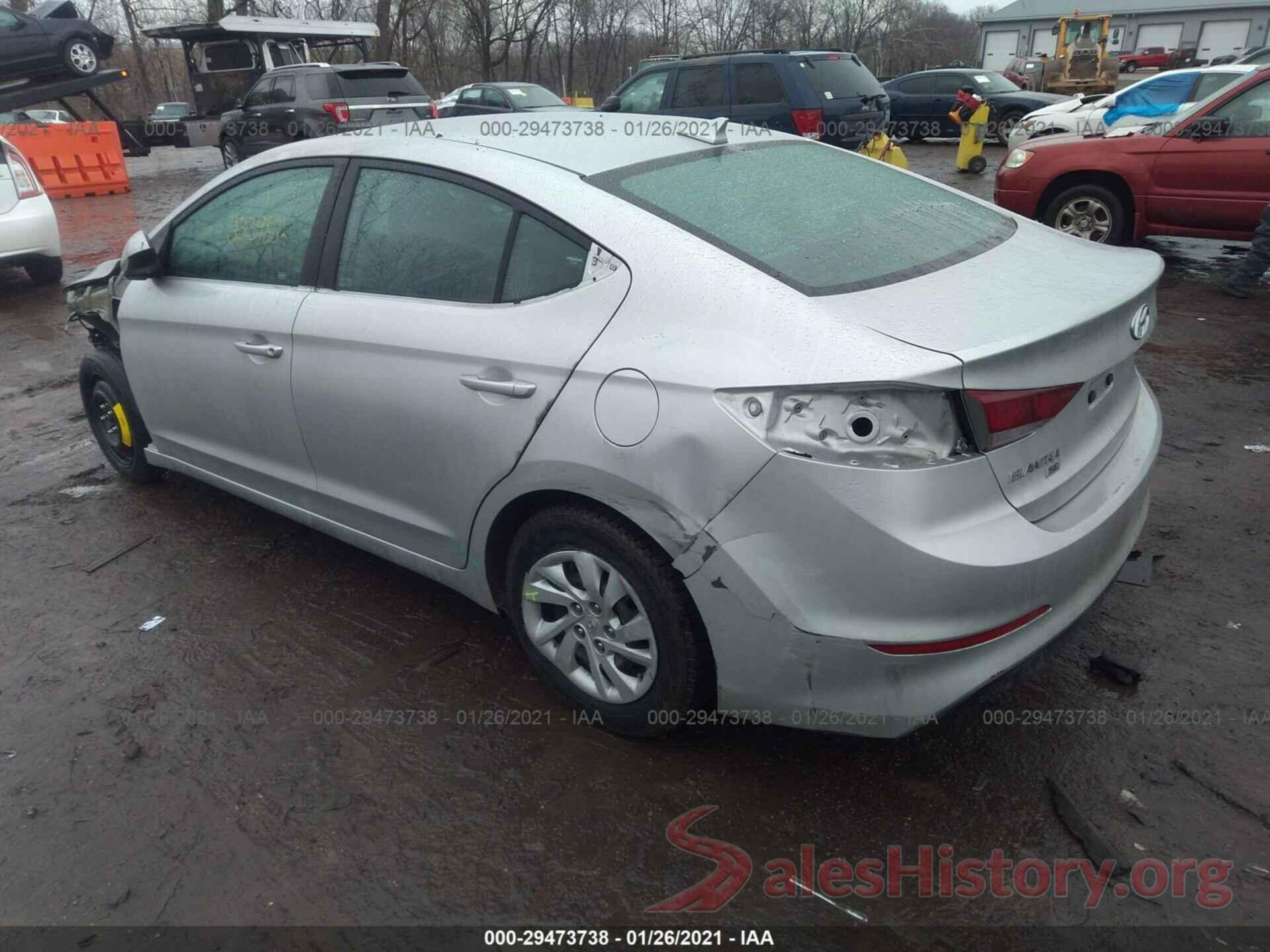 5NPD74LF4HH168792 2017 HYUNDAI ELANTRA