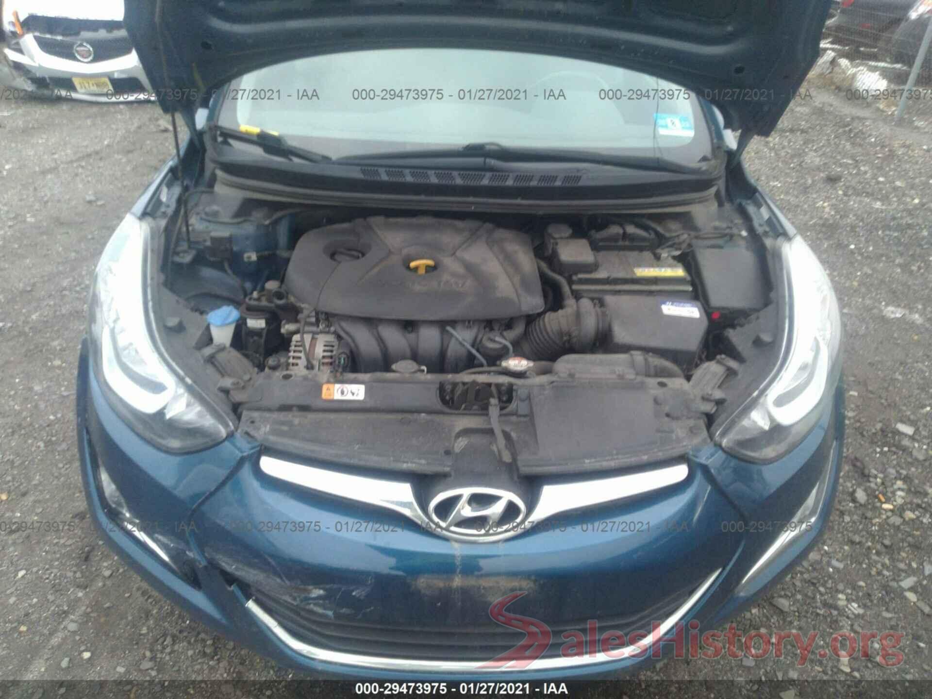 KMHDH4AE6GU609510 2016 HYUNDAI ELANTRA