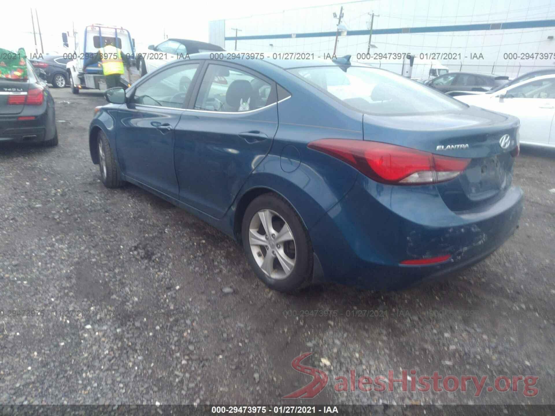 KMHDH4AE6GU609510 2016 HYUNDAI ELANTRA