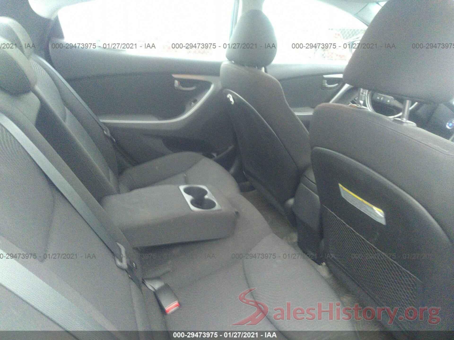 KMHDH4AE6GU609510 2016 HYUNDAI ELANTRA