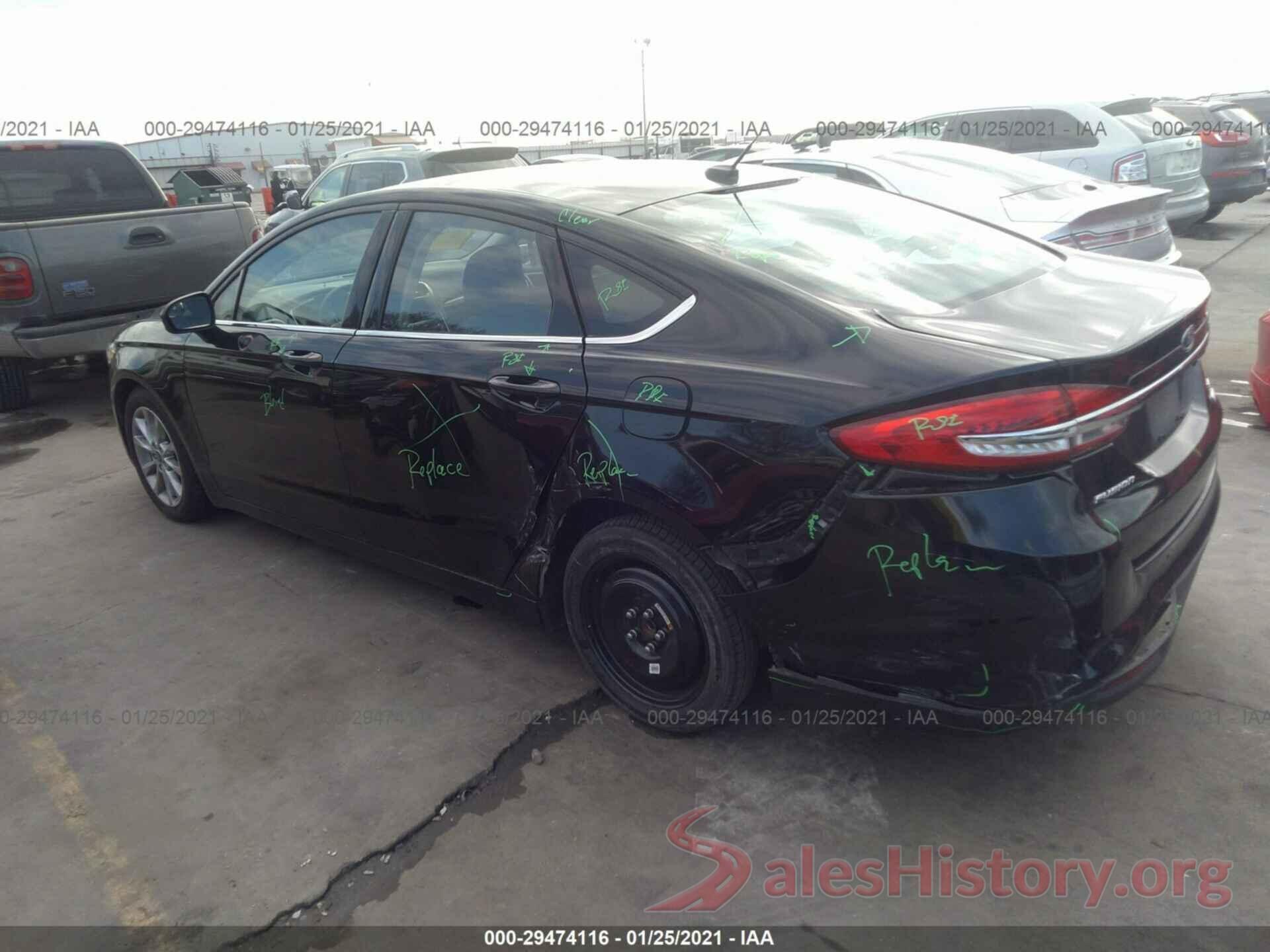 3FA6P0HD4HR141099 2017 FORD FUSION