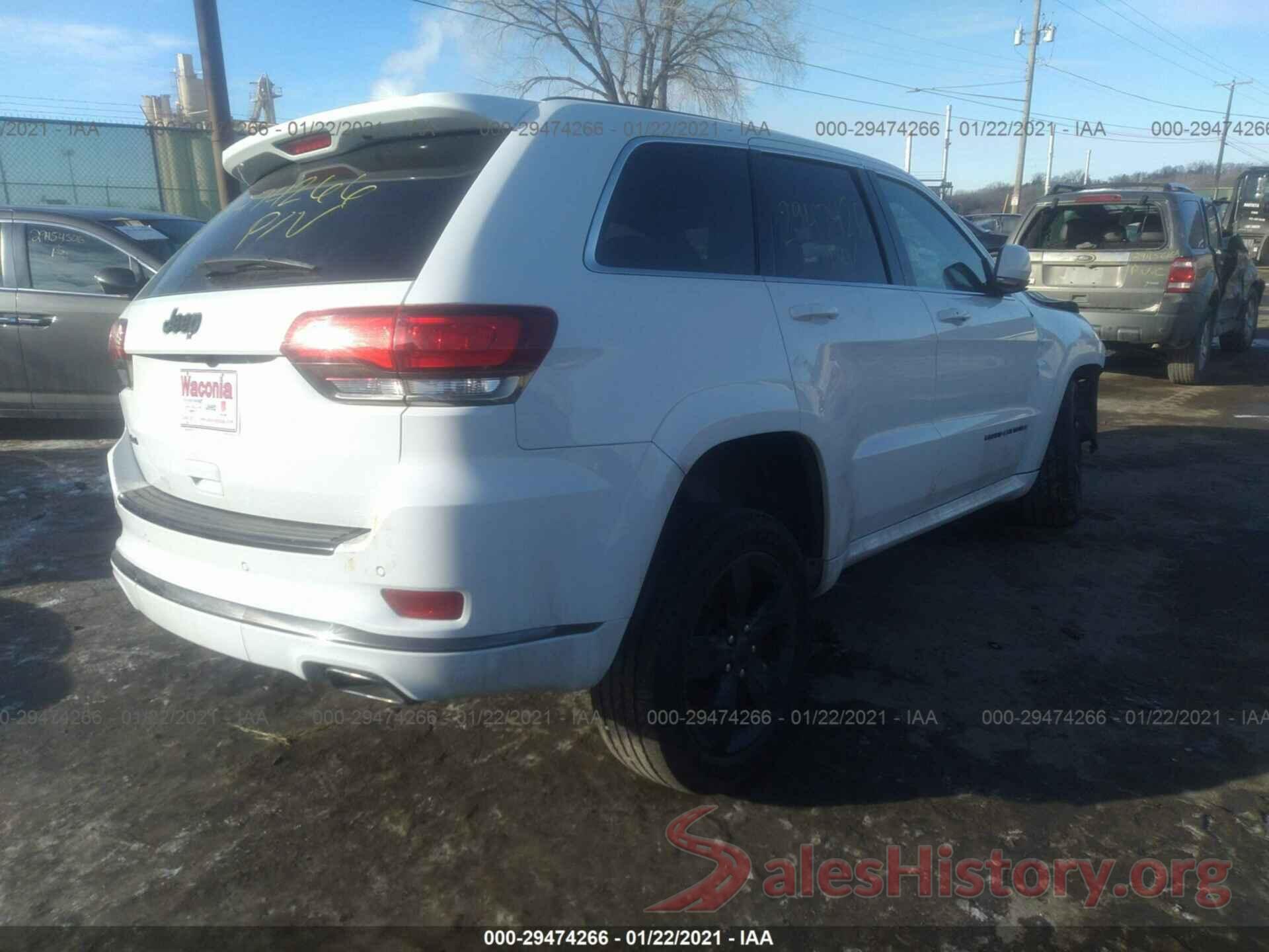 1C4RJFCG1GC474659 2016 JEEP GRAND CHEROKEE