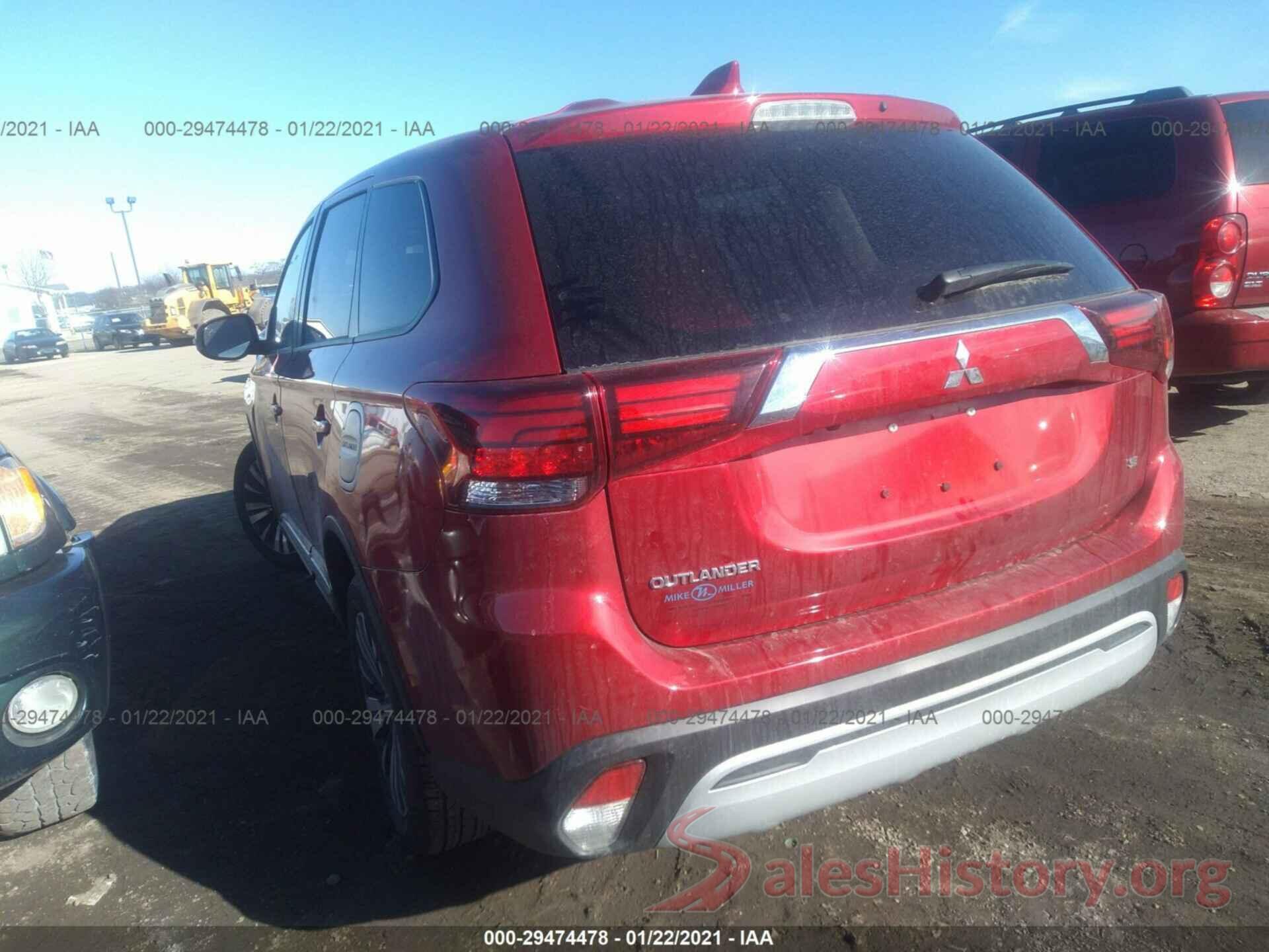 JA4AD3A30LZ009164 2020 MITSUBISHI OUTLANDER