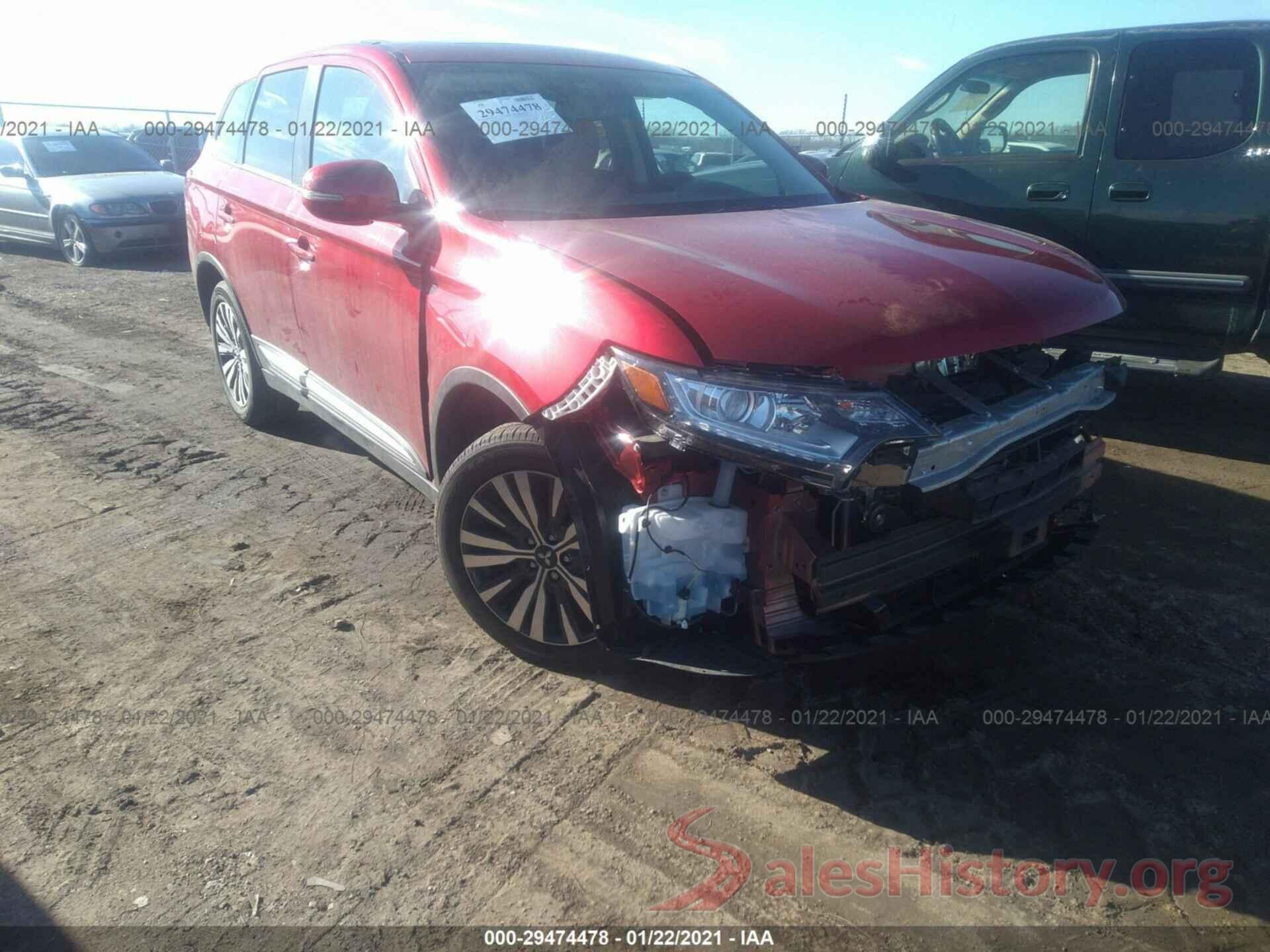 JA4AD3A30LZ009164 2020 MITSUBISHI OUTLANDER