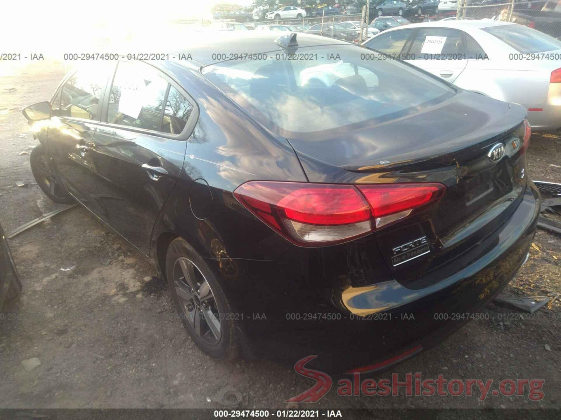 3KPFL4A71JE189576 2018 KIA FORTE