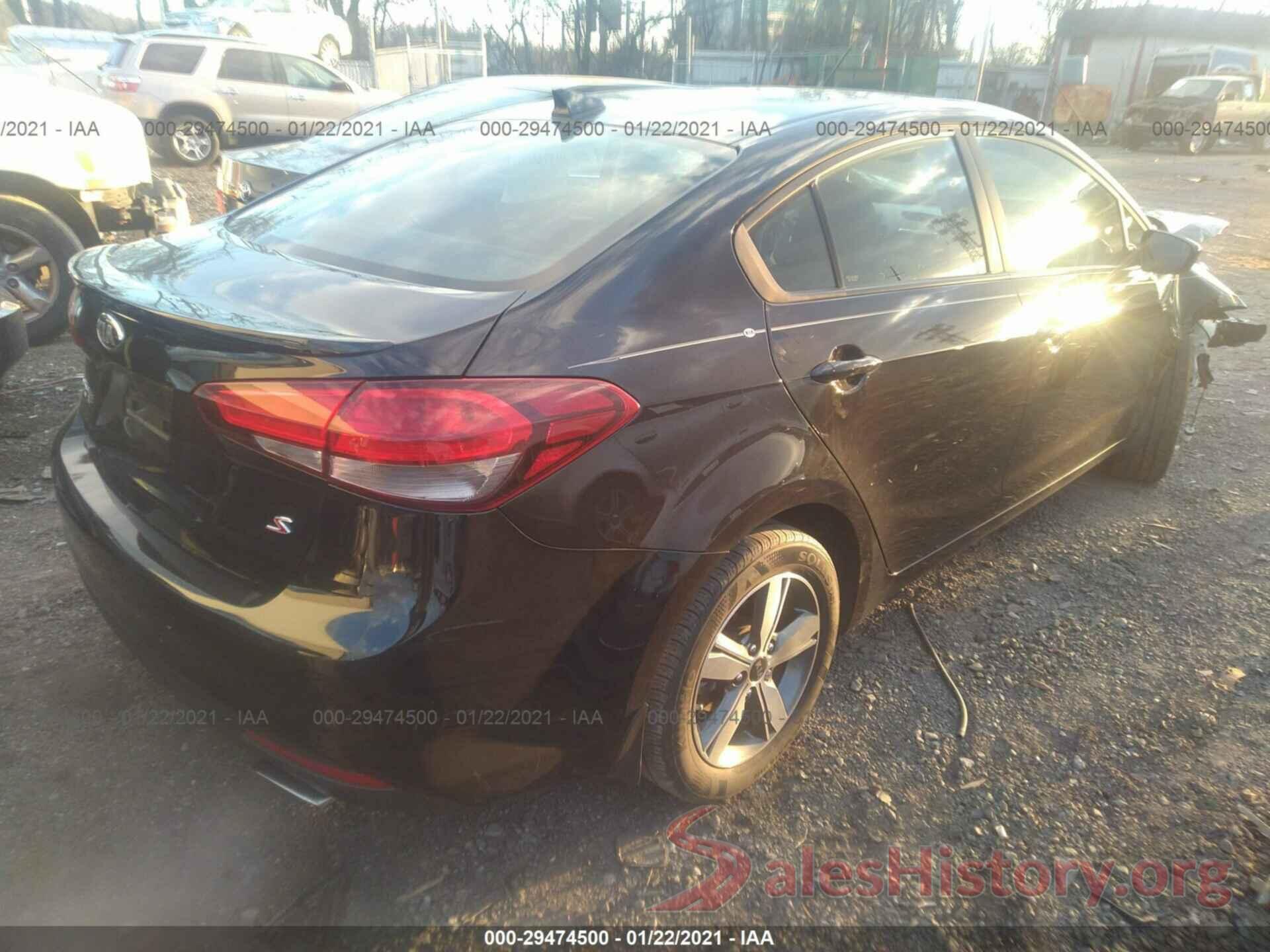 3KPFL4A71JE189576 2018 KIA FORTE