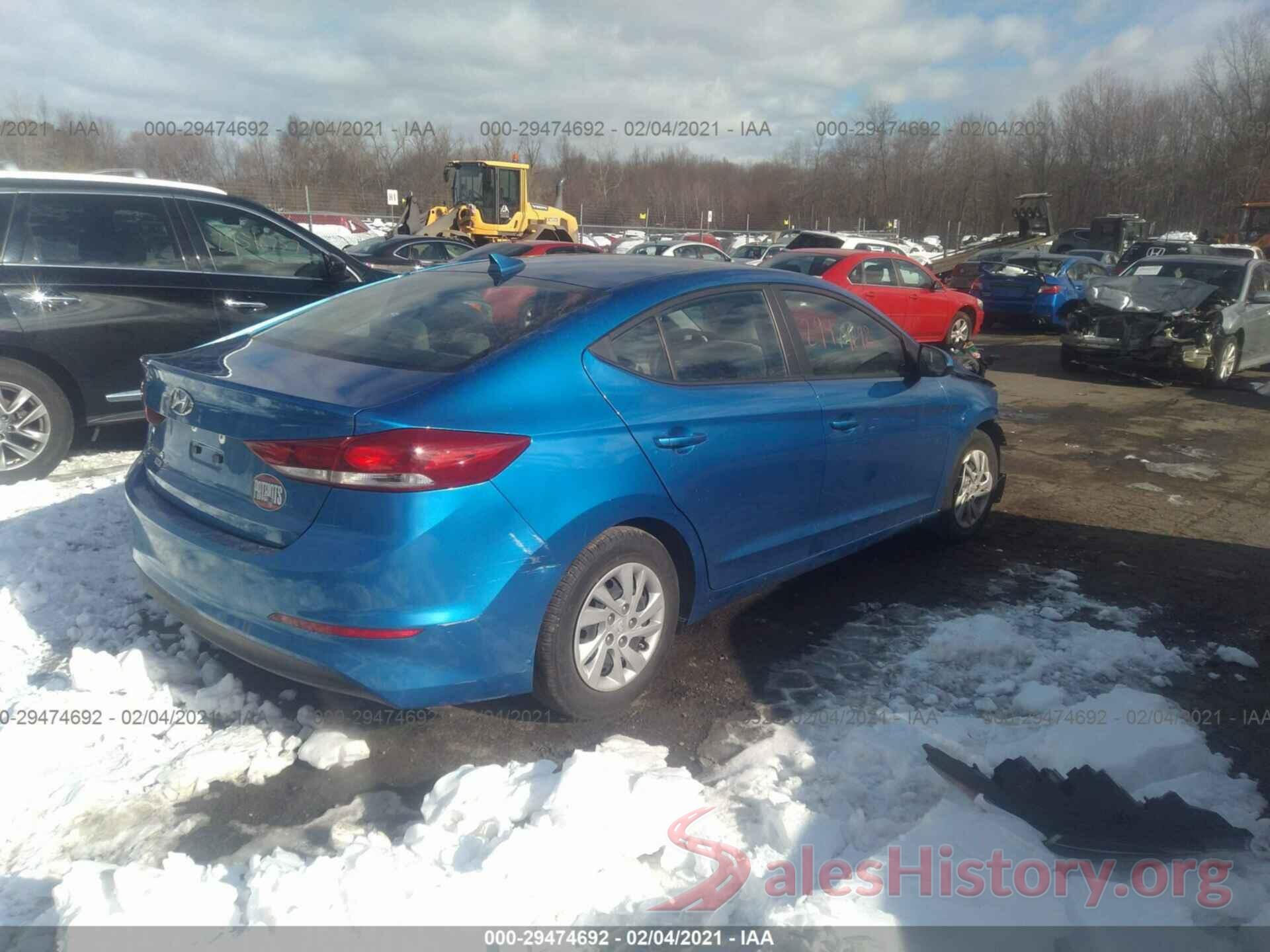 5NPD74LF0HH187078 2017 HYUNDAI ELANTRA