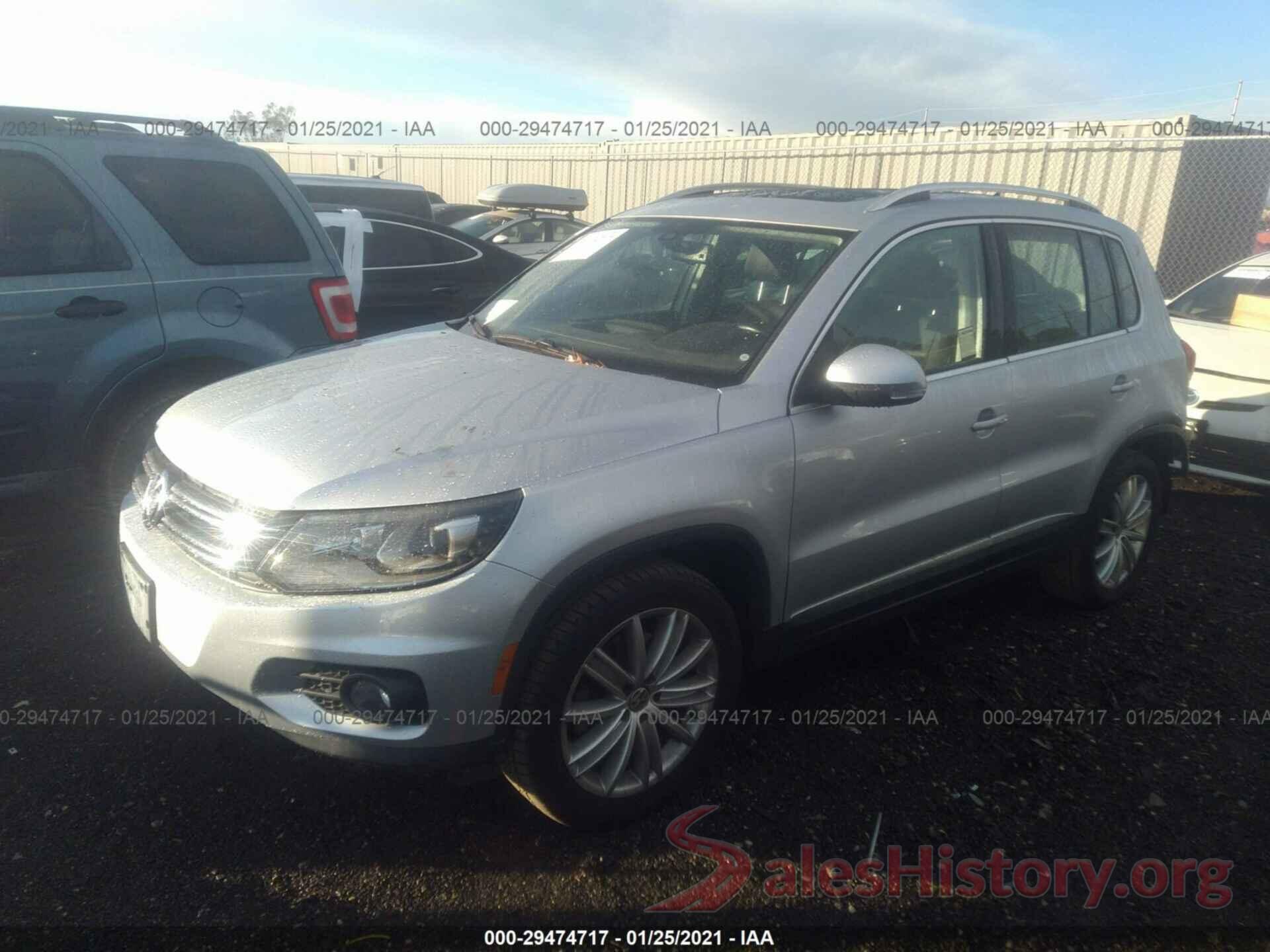 WVGAV7AX8GW577422 2016 VOLKSWAGEN TIGUAN