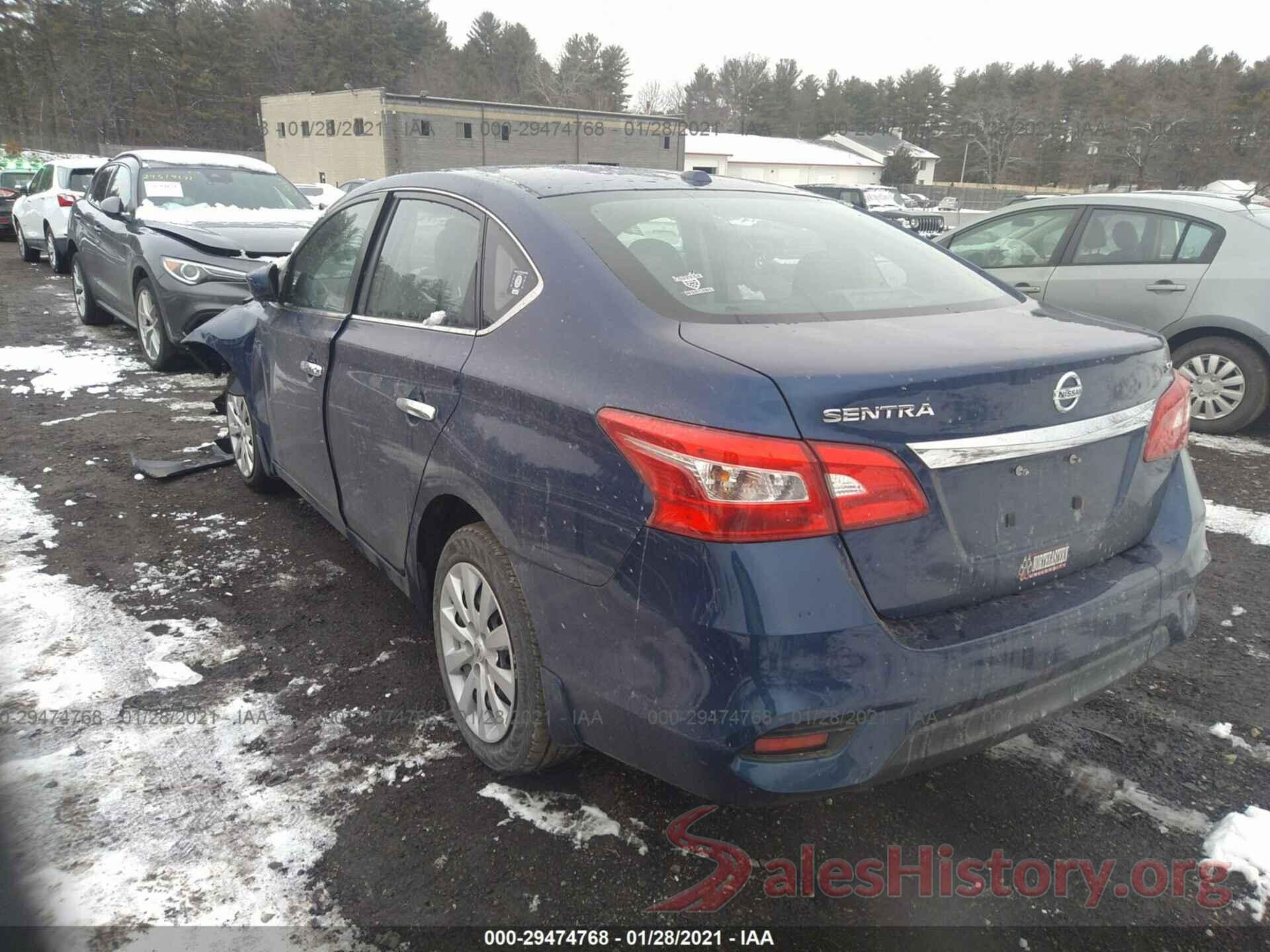 3N1AB7AP2HY316927 2017 NISSAN SENTRA