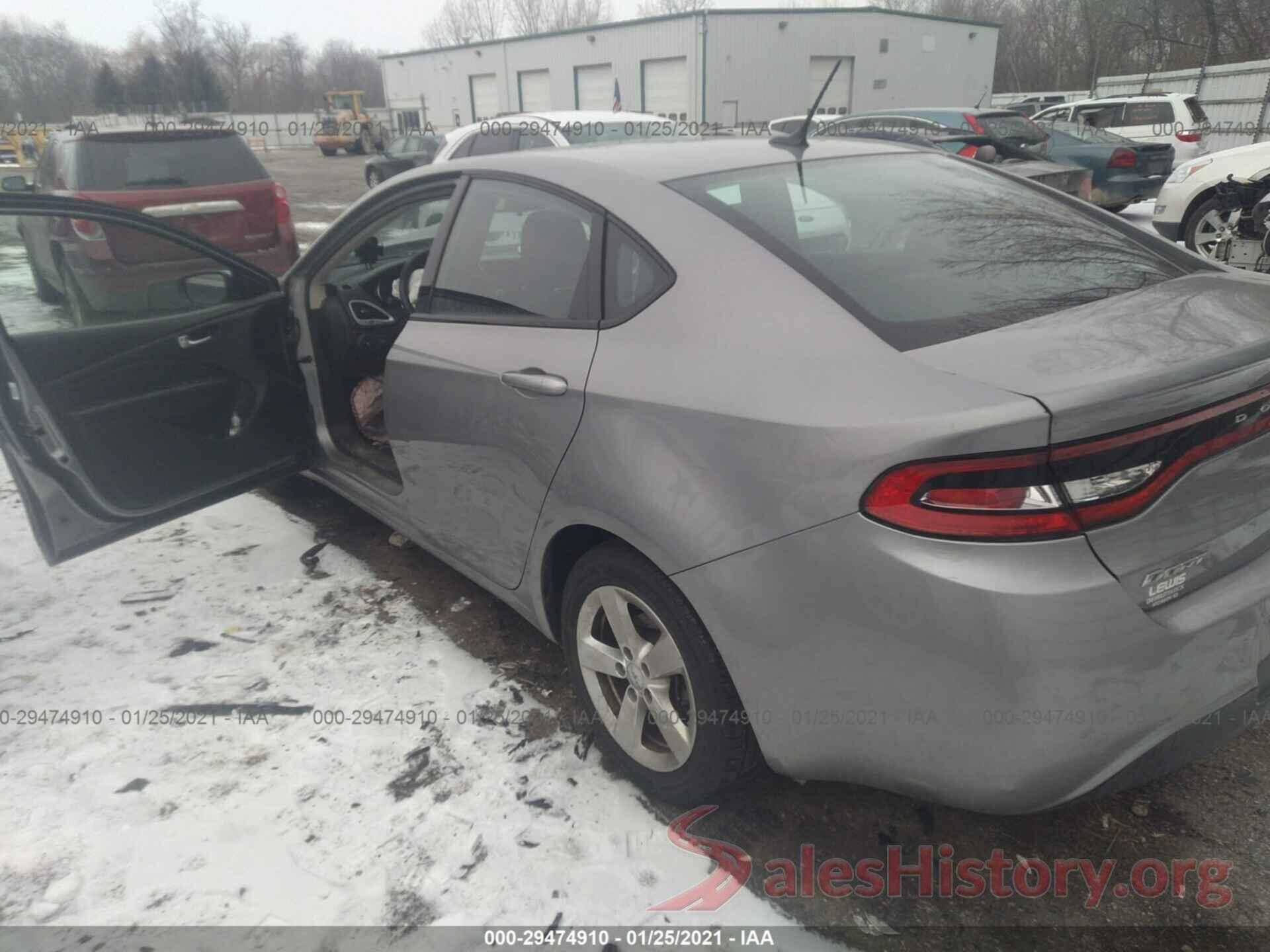 1C3CDFBA8GD604980 2016 DODGE DART