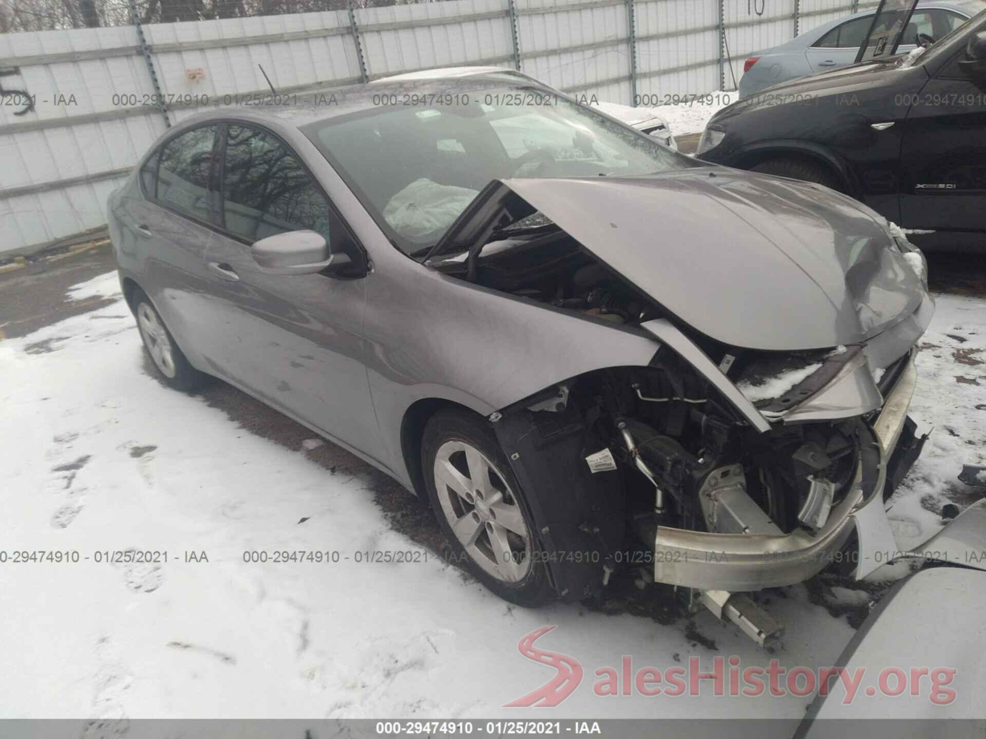 1C3CDFBA8GD604980 2016 DODGE DART