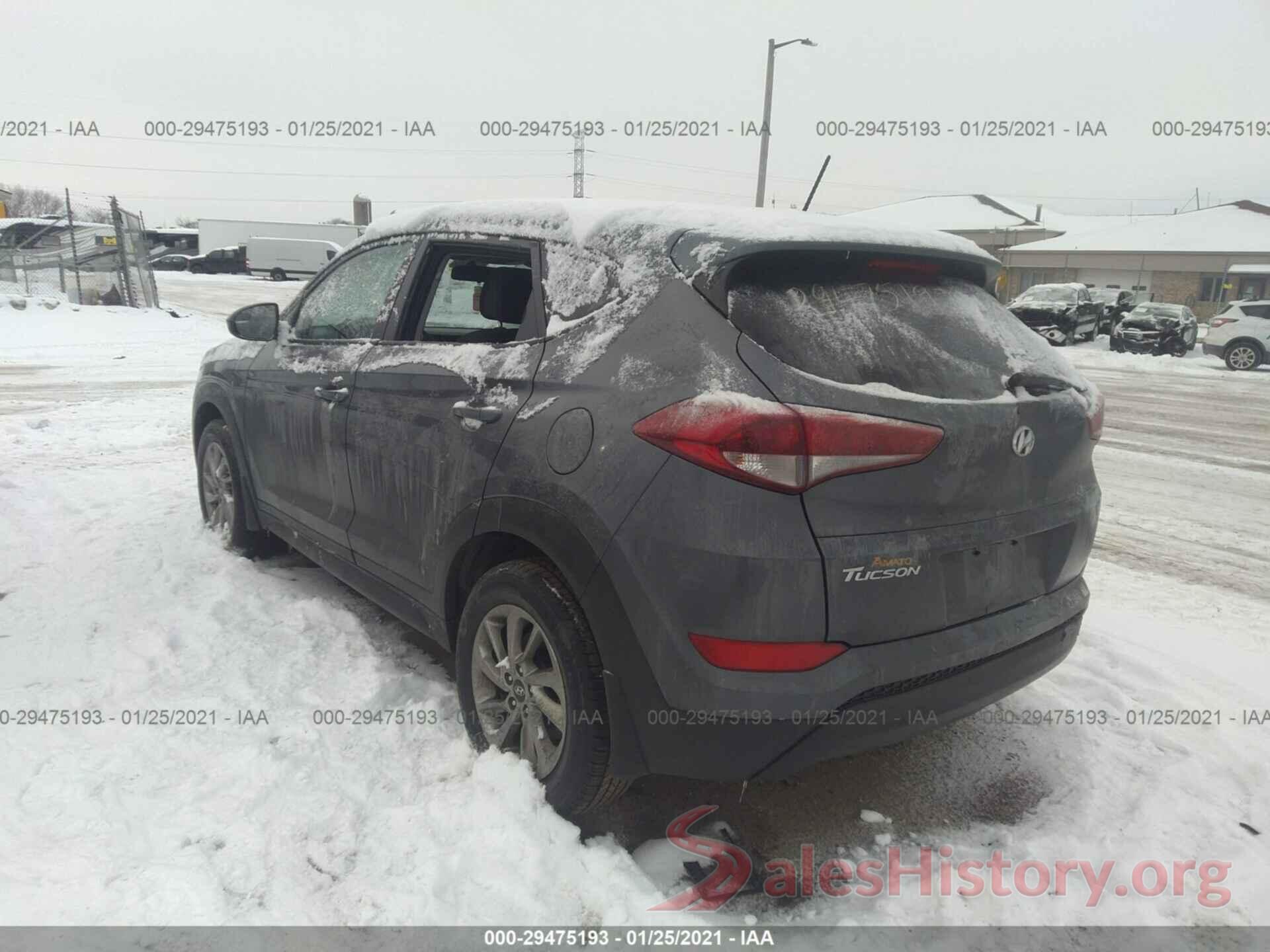 KM8J23A47HU443408 2017 HYUNDAI TUCSON