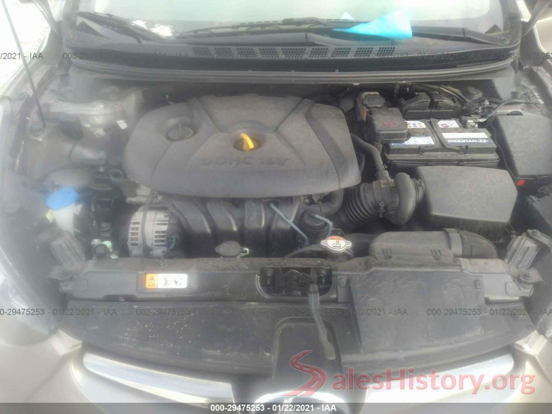 5NPDH4AE5GH682737 2016 HYUNDAI ELANTRA